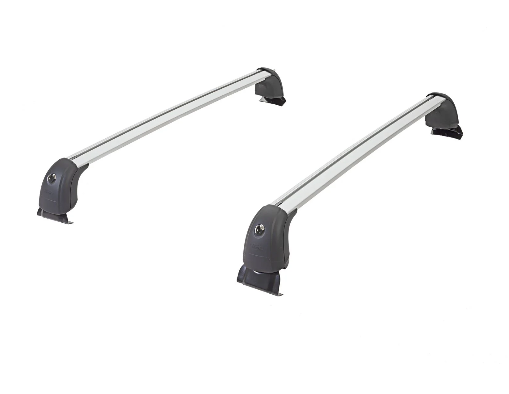 FOCUS ROOF CROSS BARS ALUMINIUM LOCKABLE NON-PANORAMIC SILVER FINISH 2018-2025 2203142 - Image 2