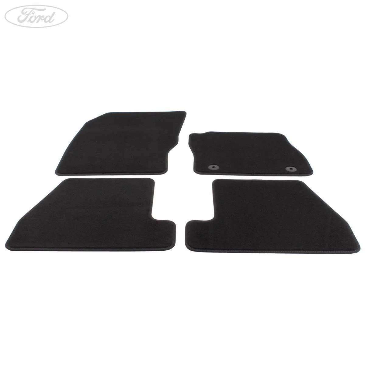 FOCUS ST FRONT & REAR FLOOR MATS SET VELOUR 2012-2014 - Image 3