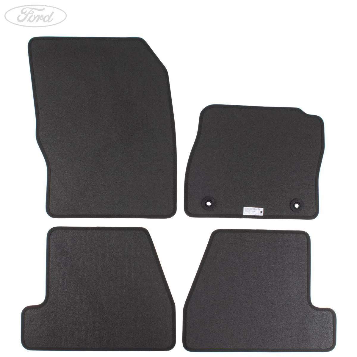 FOCUS ST FRONT & REAR FLOOR MATS SET VELOUR 2012-2014 - Image 4