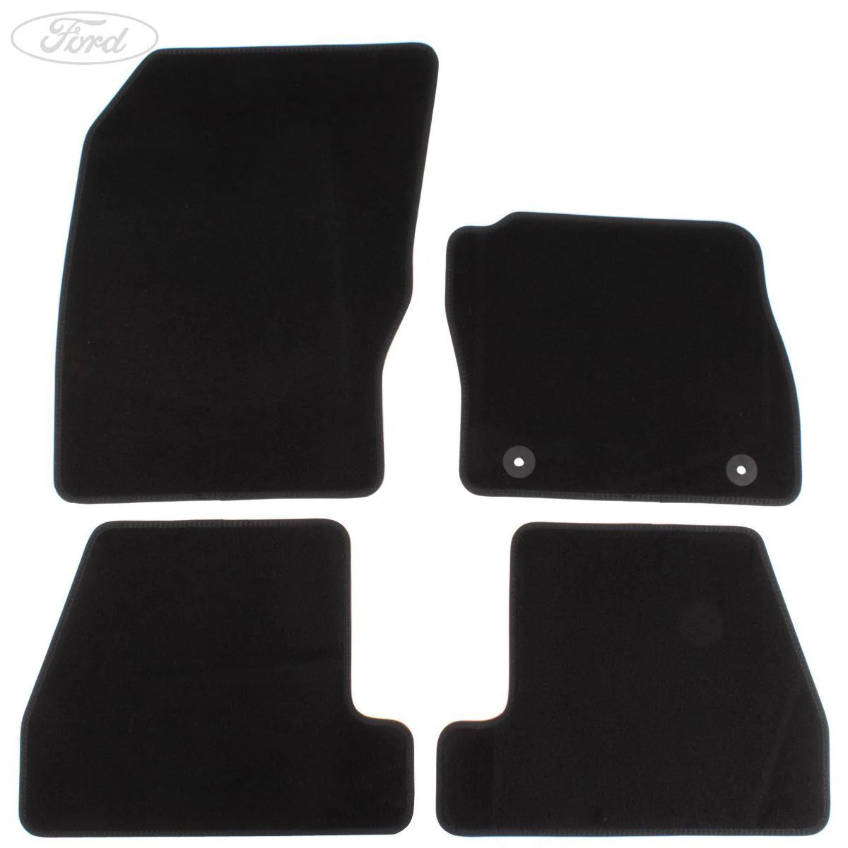 FOCUS ST FRONT & REAR FLOOR MATS SET VELOUR 2012-2014 - Image 5