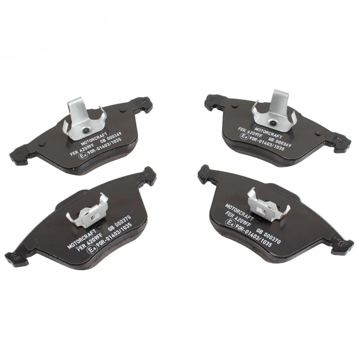 Focus ST225 Motorcraft Front Brake Pads Axle Set Kit 2005-2011 - Image 6