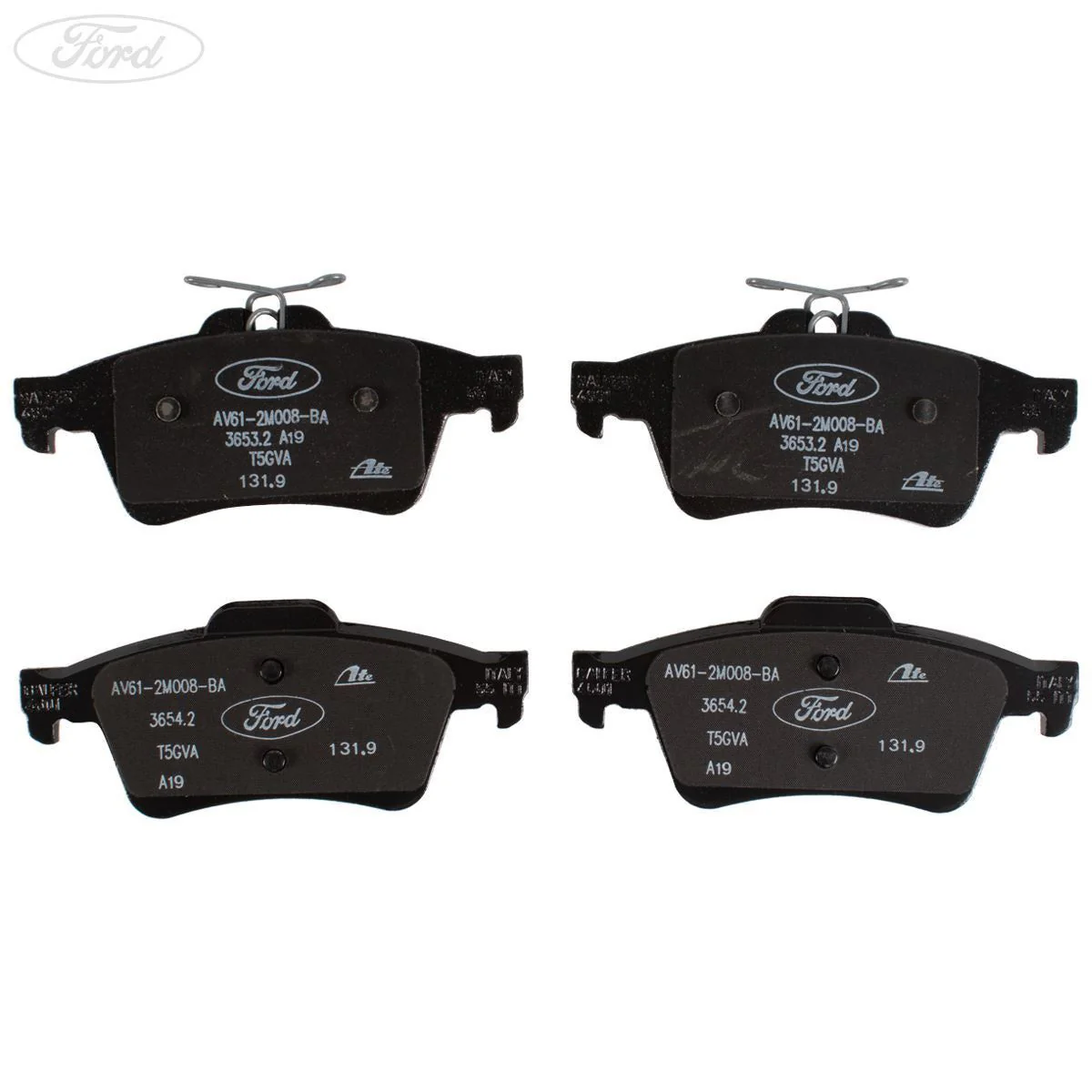 C-MAX GRAND C-MAX TDCI ECOBOOST REAR BRAKE PAD AXLE SET - Image 3