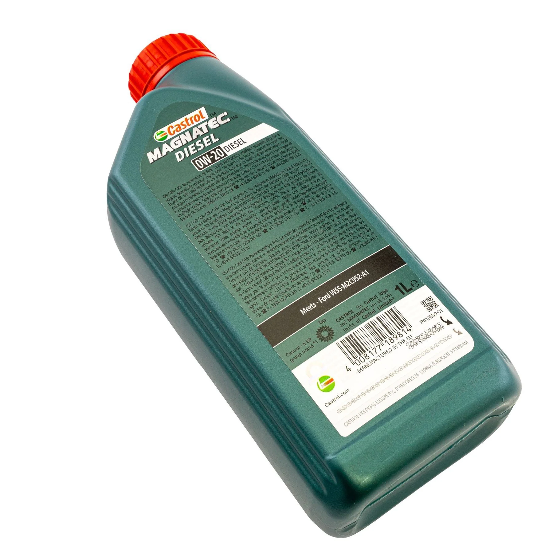 FORD CASTROL MAGNATEC PROFESSIONAL DIESEL 0W20 ENGINE OIL FULLY SYNTHETIC 1L - Image 4