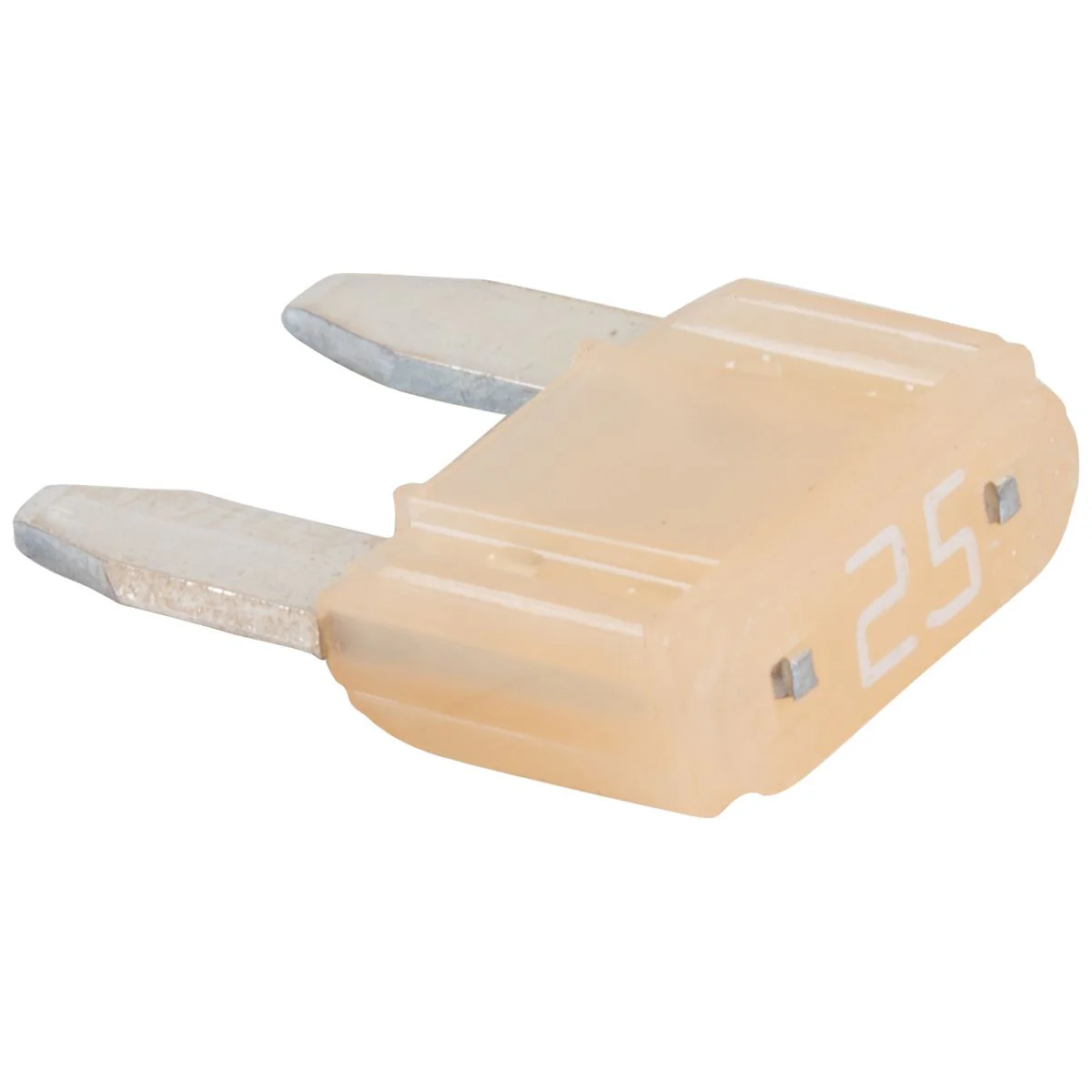 CIRCUIT BREAKER 25 AMP 32 VOLT BLADE TYPE NATURAL MINIFUSE - Image 5