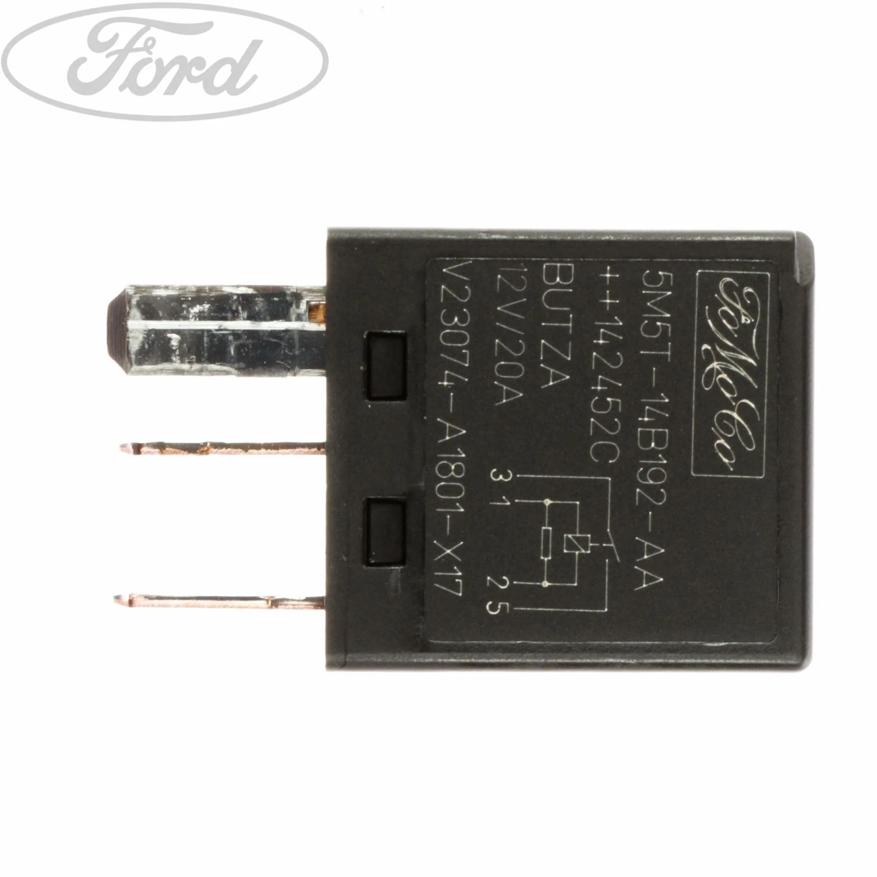ELECTRICAL SYSTEM MICRO RELAY 20 AMP 4 BLADE TERMINAL - Image 3