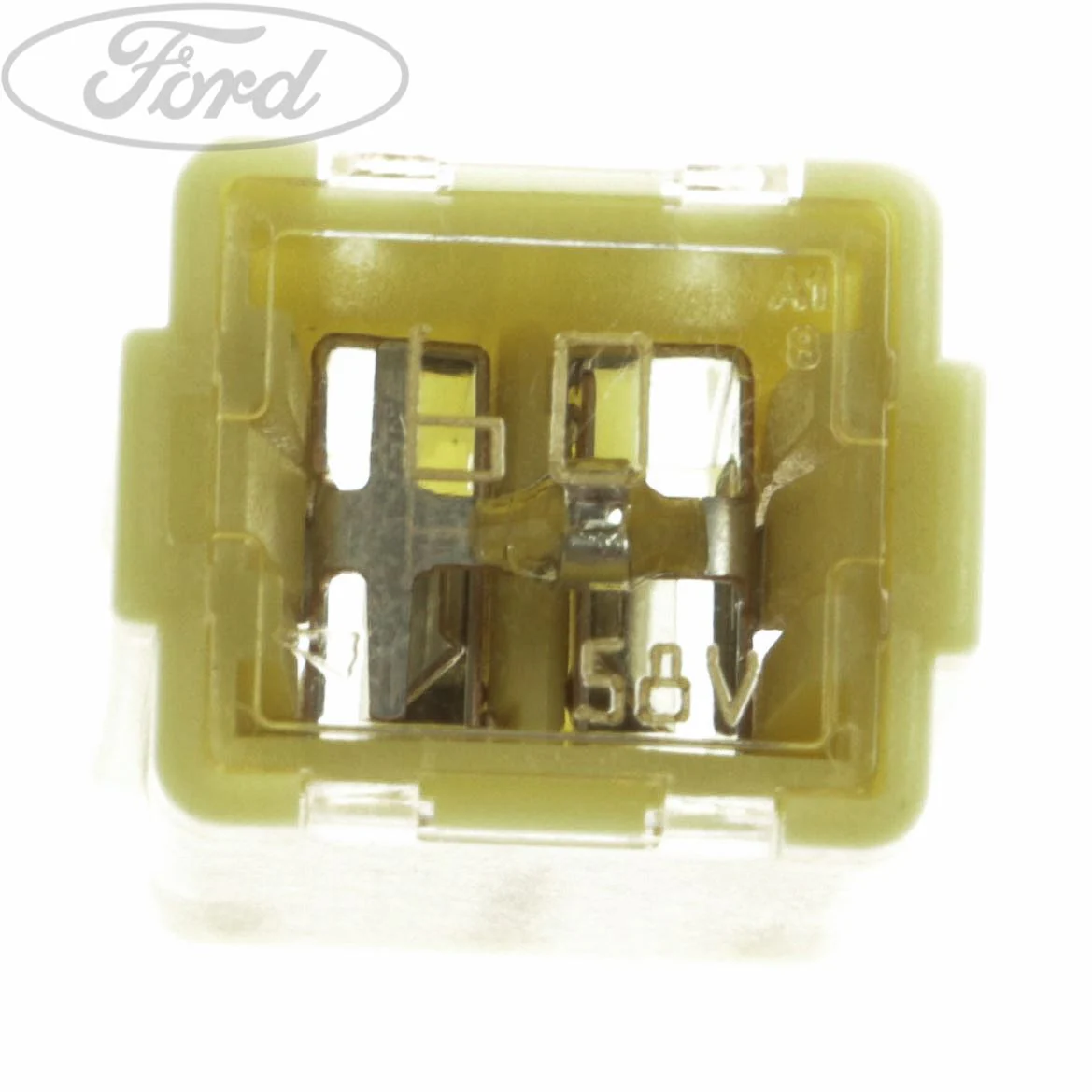 58 Volt 60 AMP Fuse Circuit Breaker Female Square Yellow 2012-2023 - Image 2
