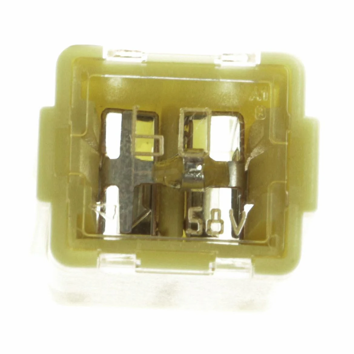 58 Volt 60 AMP Fuse Circuit Breaker Female Square Yellow 2012-2023 - Image 4