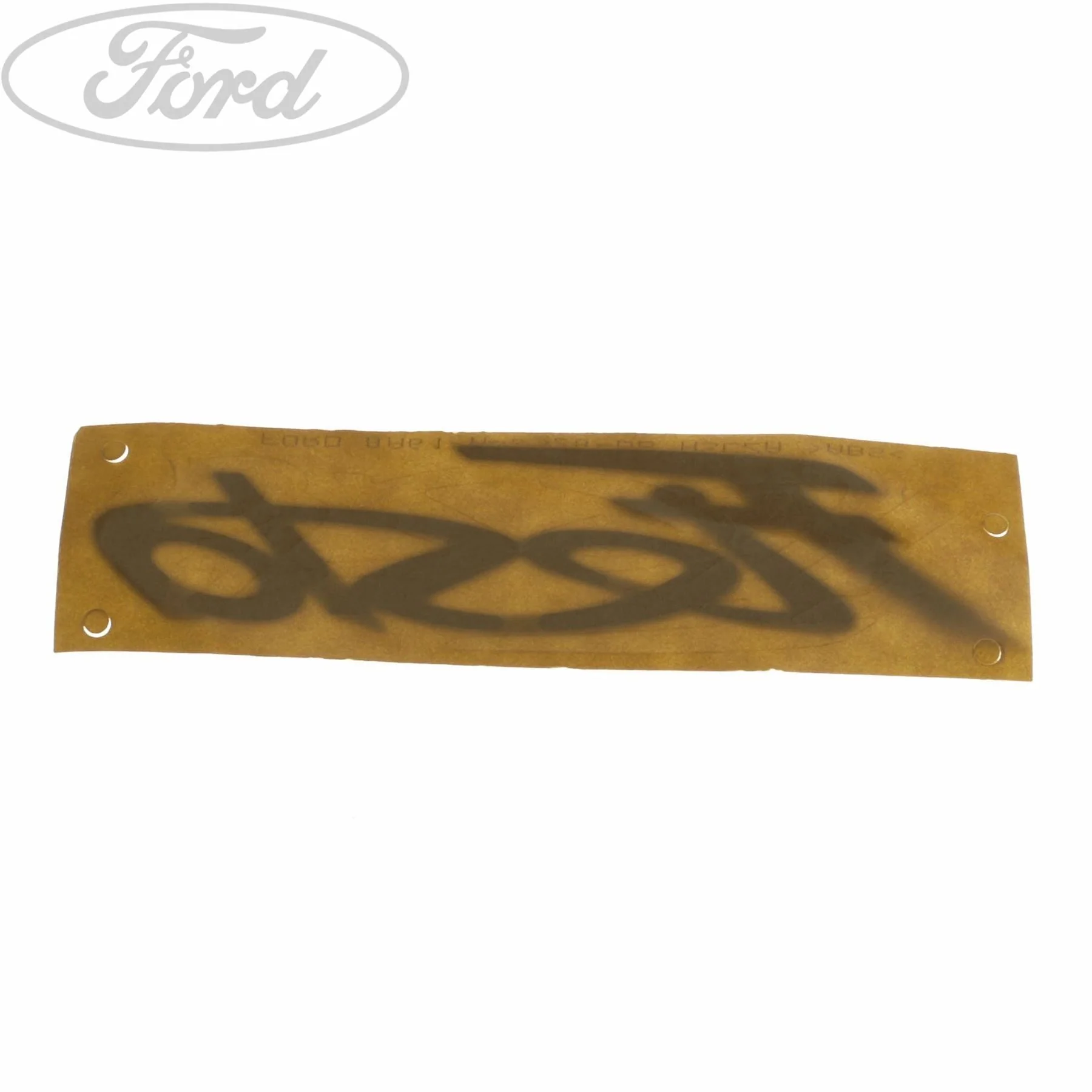 FIESTA FIESTA NAME PLATE BADGE EMBLEM - Image 3