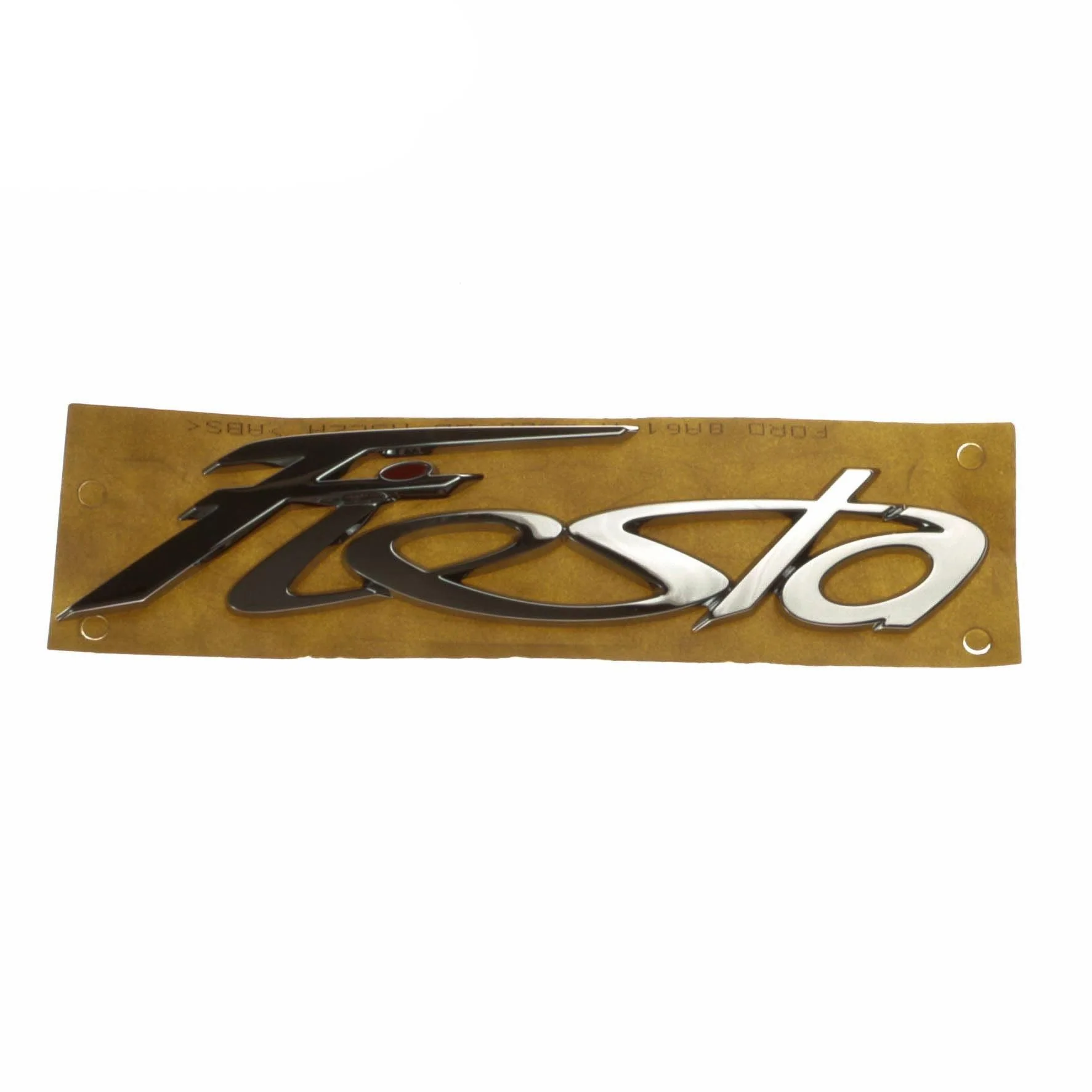FIESTA FIESTA NAME PLATE BADGE EMBLEM - Image 5