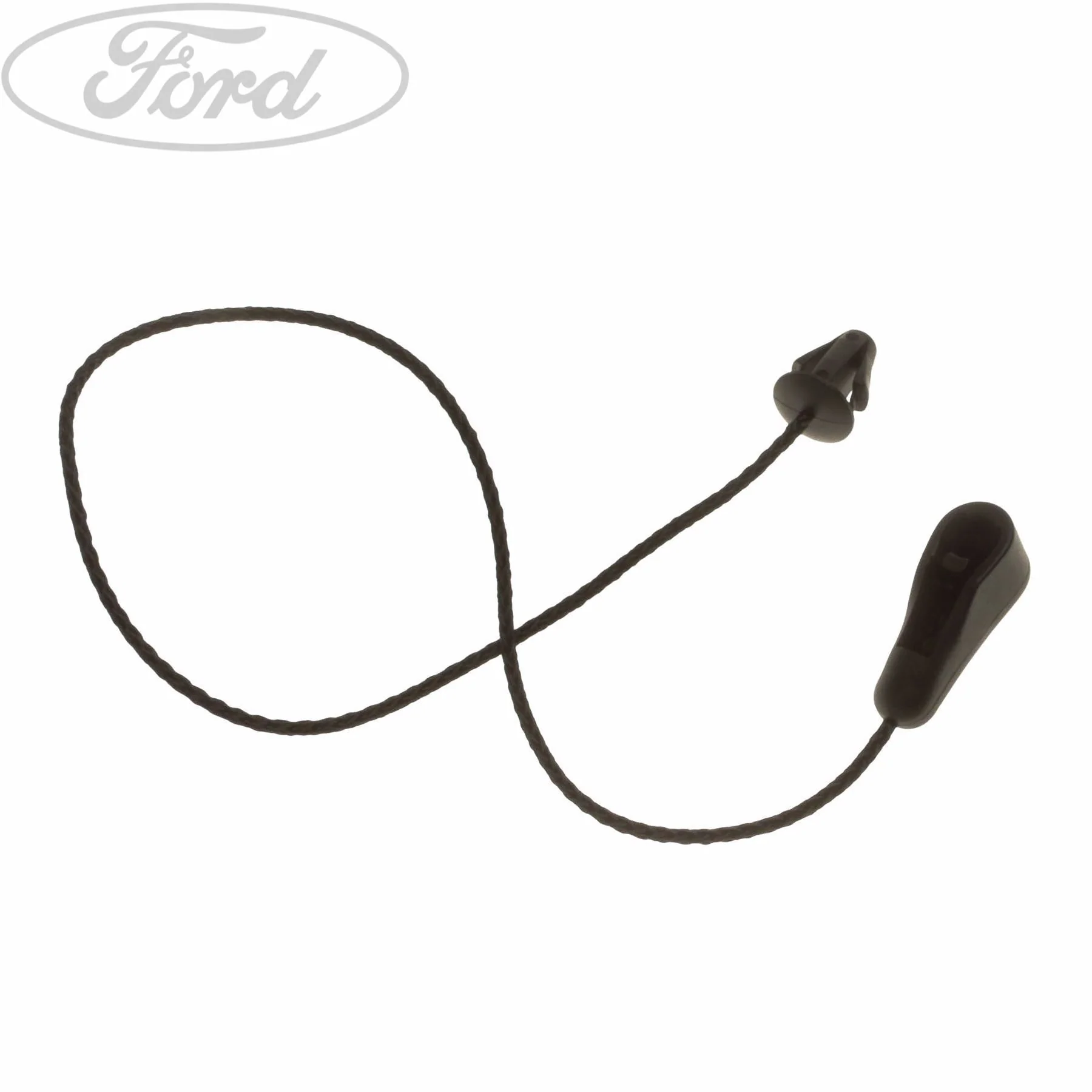Fiesta 3-Door Parcel Shelf String Cord Satin Black 2002-2008 - Image 2