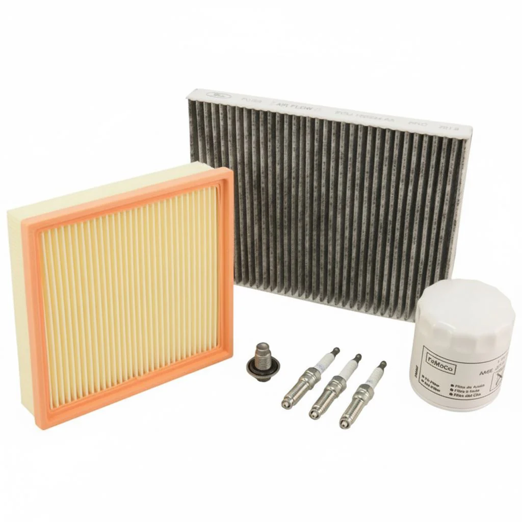 FIESTA SERVICE KIT OIL AIR CABIN FILTER SPARK PLUG - Image 7