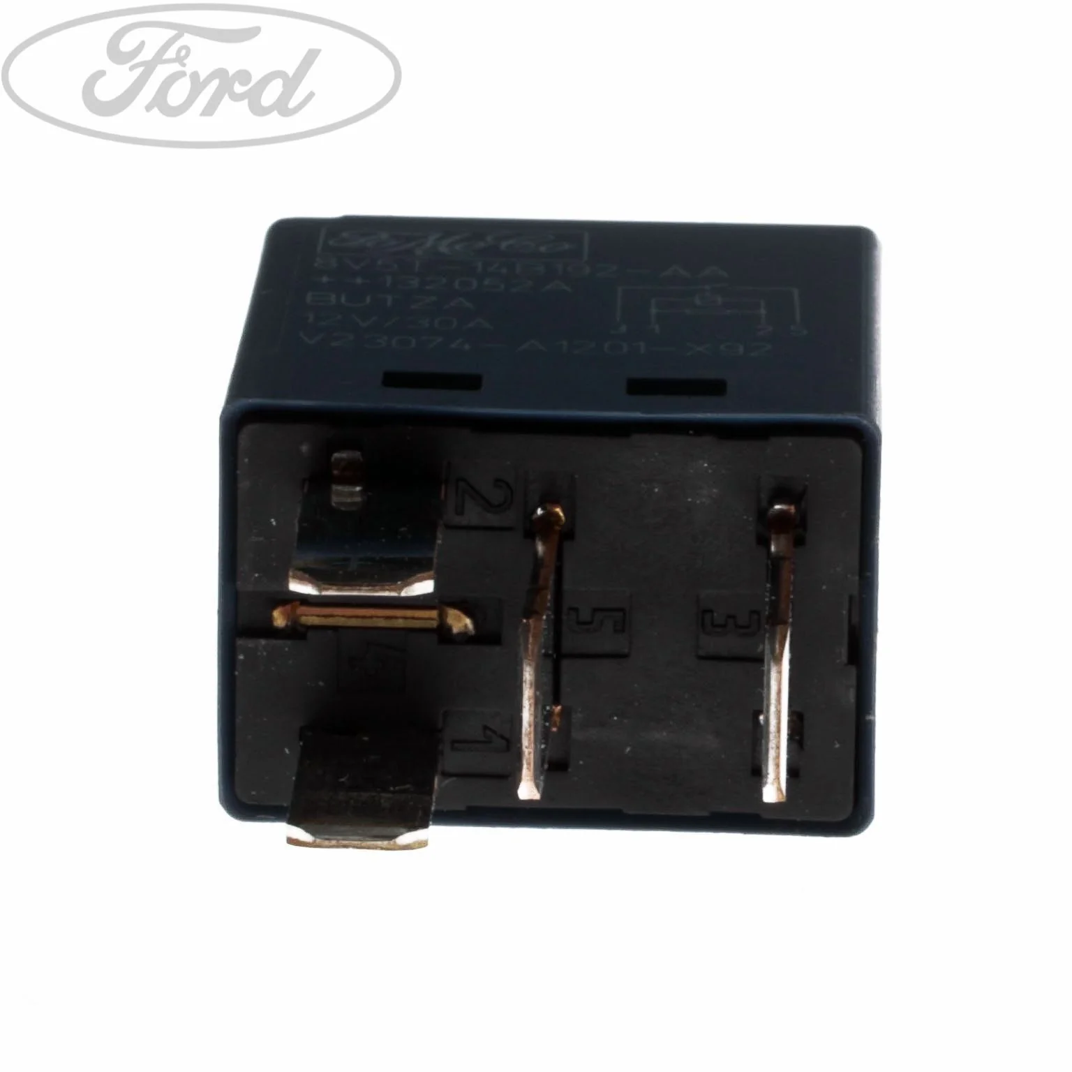 FIESTA STARTER MOTOR RELAY 30 AMP 4 BLADE MICRO TYCO - Image 3