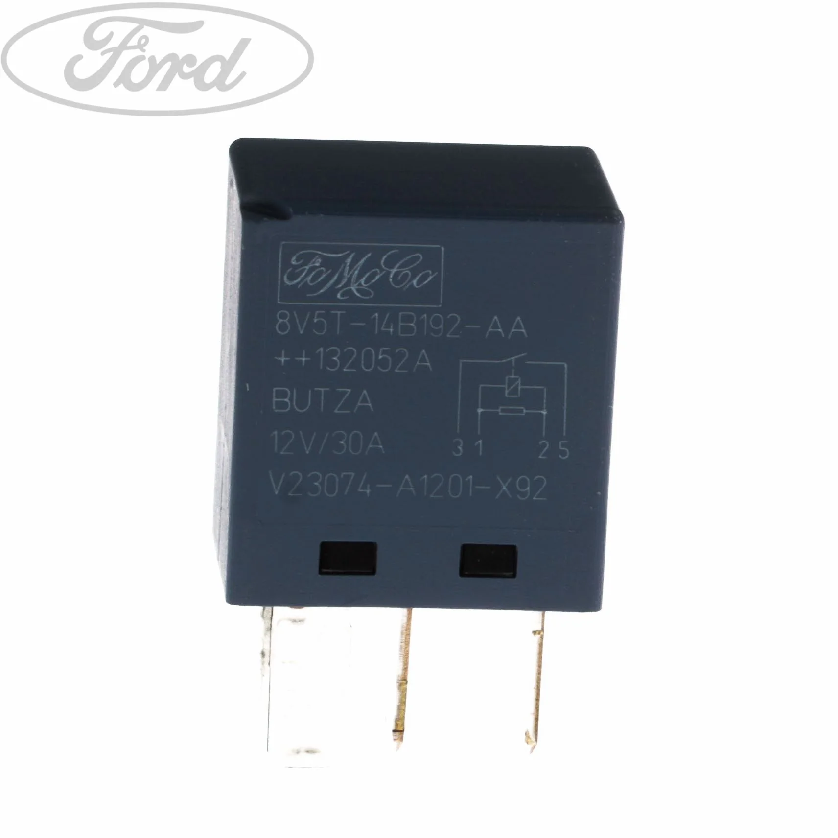 FIESTA STARTER MOTOR RELAY 30 AMP 4 BLADE MICRO TYCO - Image 4