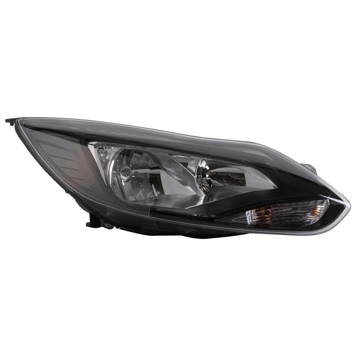 FOCUS FRONT O/S HEADLIGHT HEADLAMP UNIT BLACK RHD 11-15 - Image 5