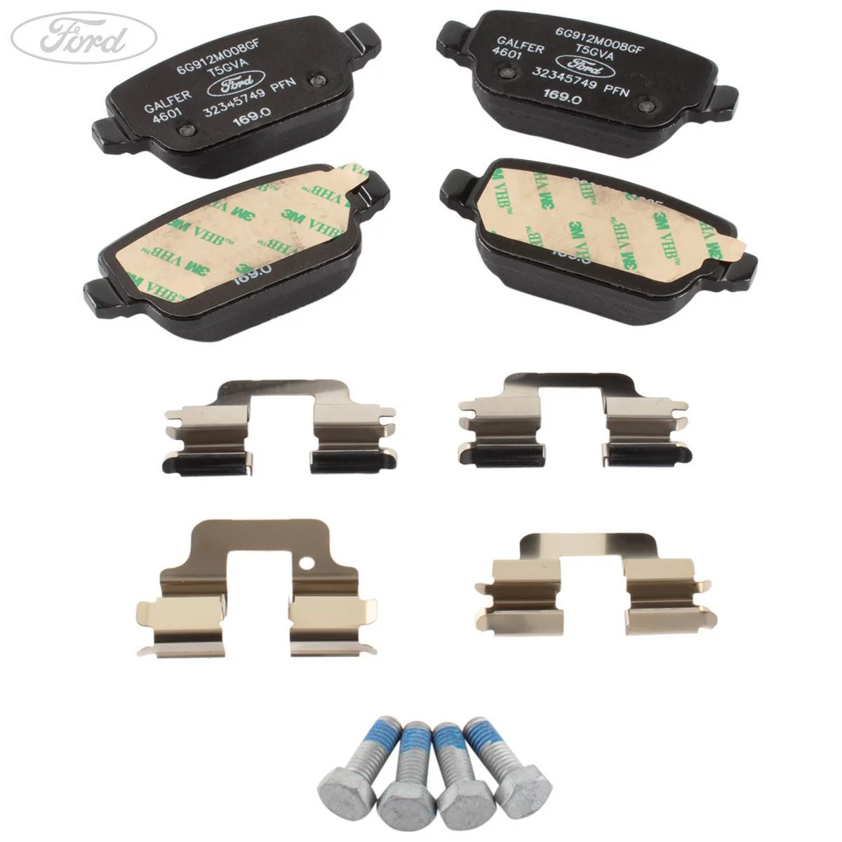 FOCUS GALAXY WA6 MONDEO S-MAX REAR BRAKE PAD SET - Image 7