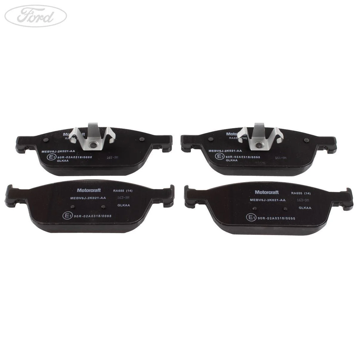 FOCUS ST KUGA TRANSIT CONNECT MOTORCRAFT FRONT BRAKE PADS - Image 3