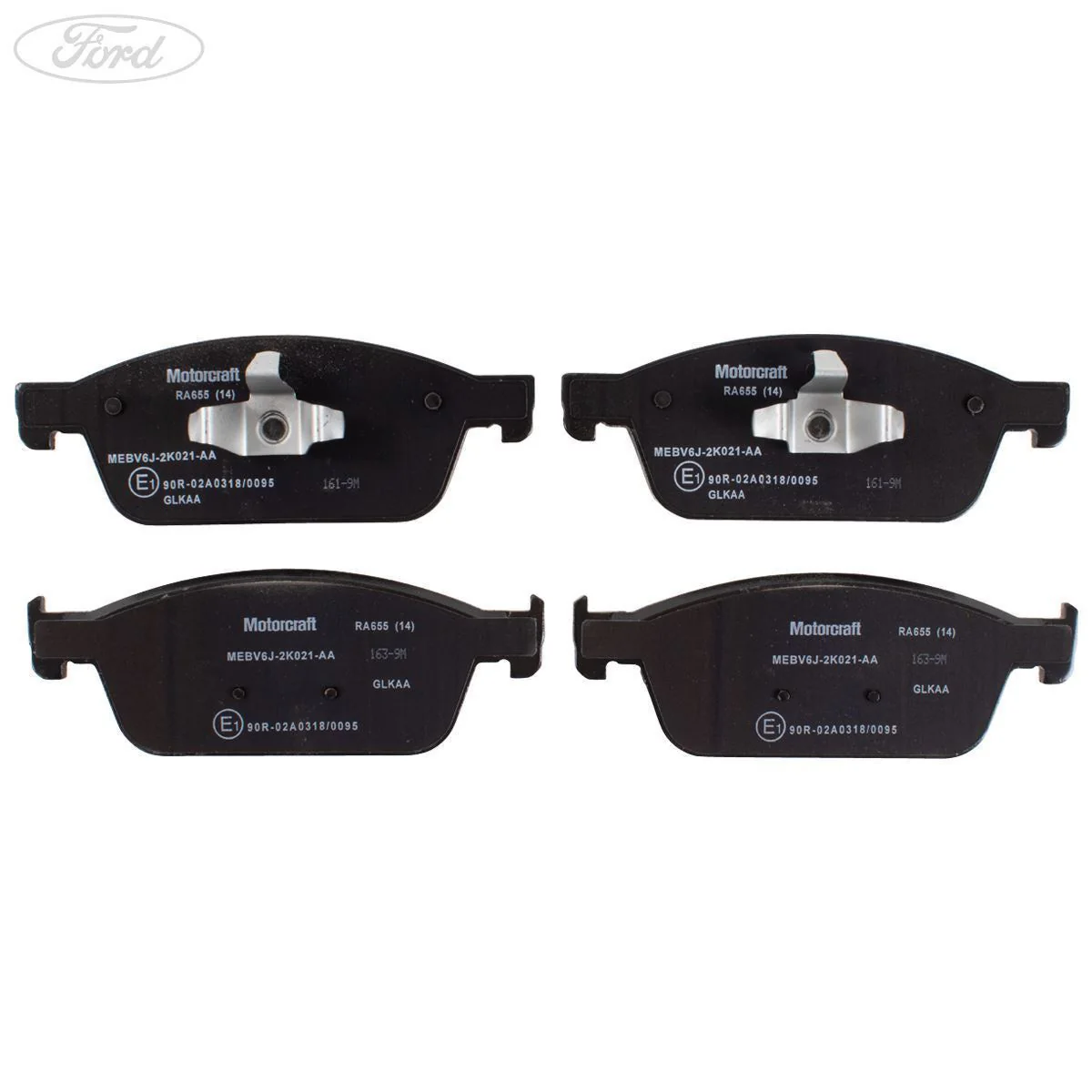 FOCUS ST KUGA TRANSIT CONNECT MOTORCRAFT FRONT BRAKE PADS - Image 5
