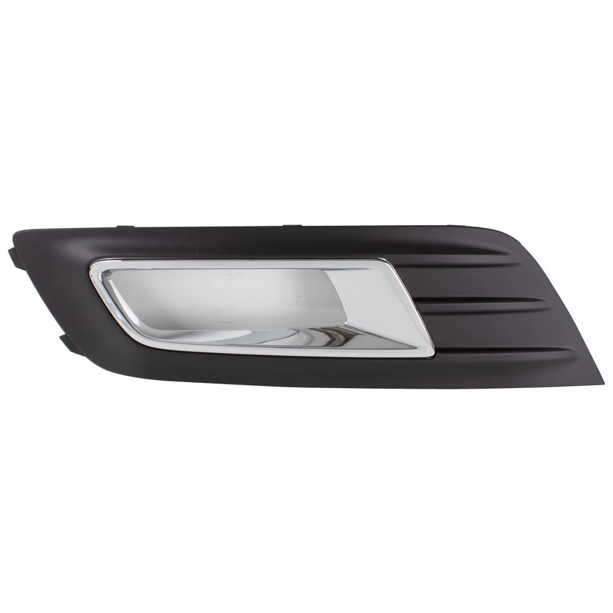 C-Max Mk4 O/S Drivers Side Front Bumper Fog Lamp Grille Bezel Black Silver 2015-2019 - Image 3