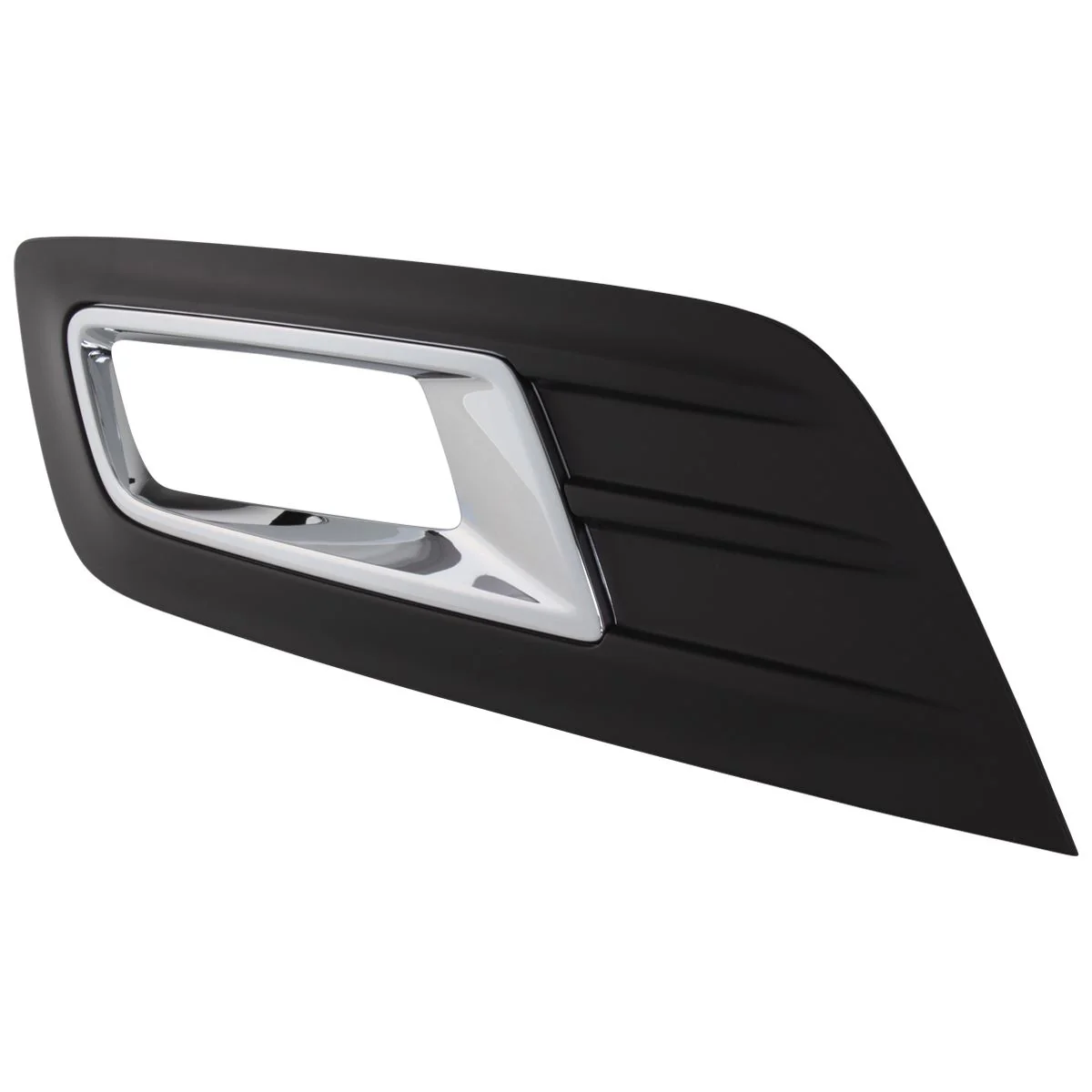 C-Max Mk4 O/S Drivers Side Front Bumper Fog Lamp Grille Bezel Black Silver 2015-2019 - Image 5