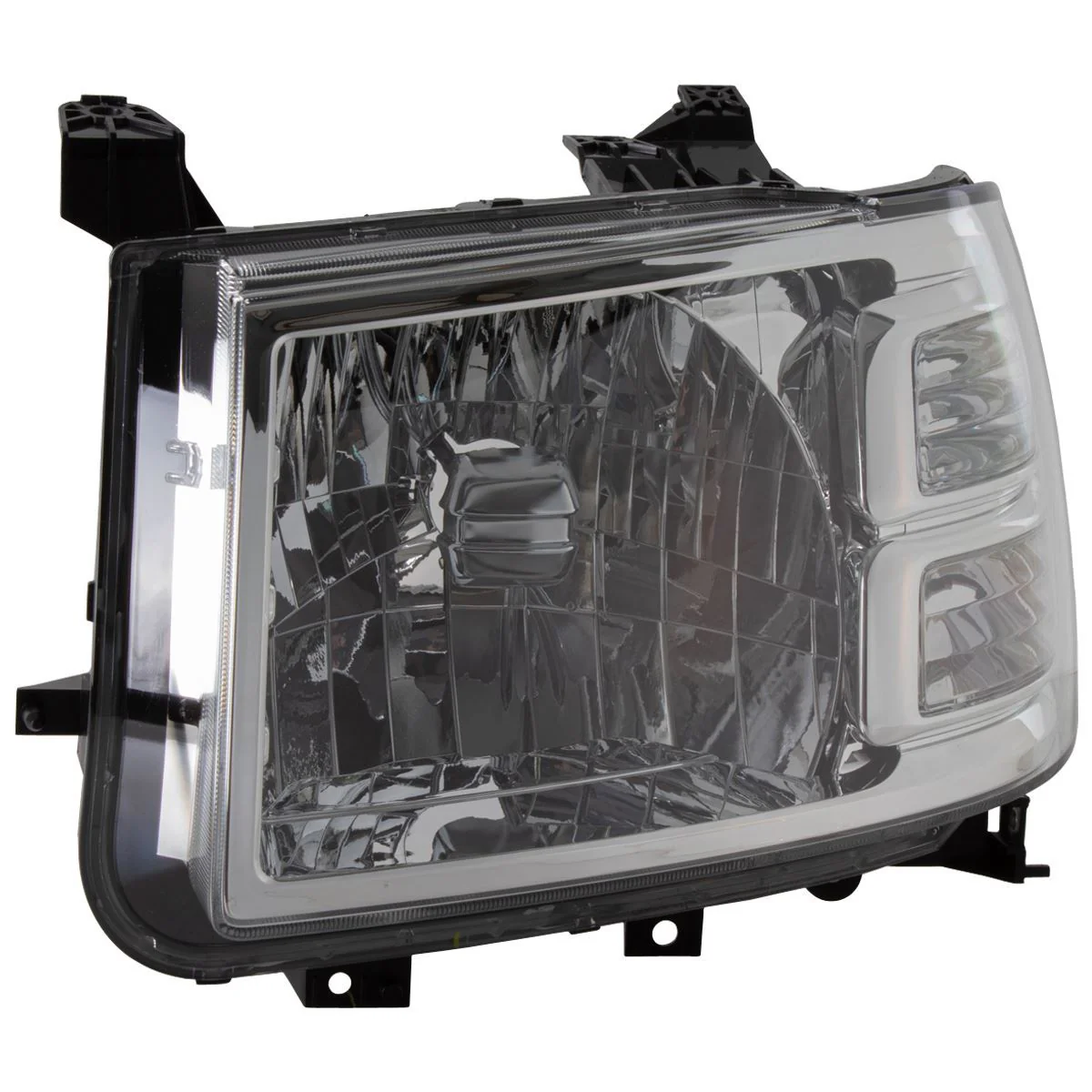 RANGER FRONT N/S HEADLIGHT HEADLAMP UNIT HALOGEN CHROME - Image 3