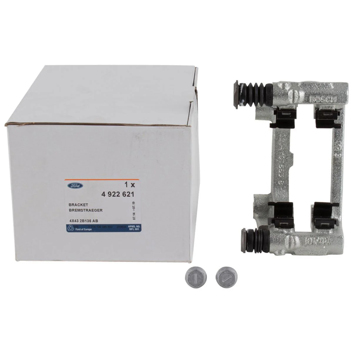 REAR BRAKE CALIPER CARRIER SLIDER BRACKET