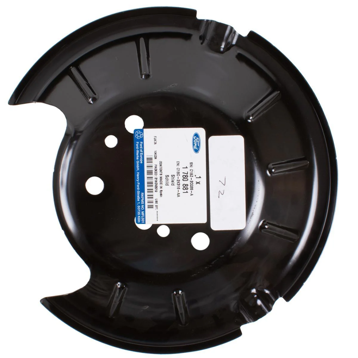 REAR BRAKE DISCS AND CALIPERS SHIELD - Image 3