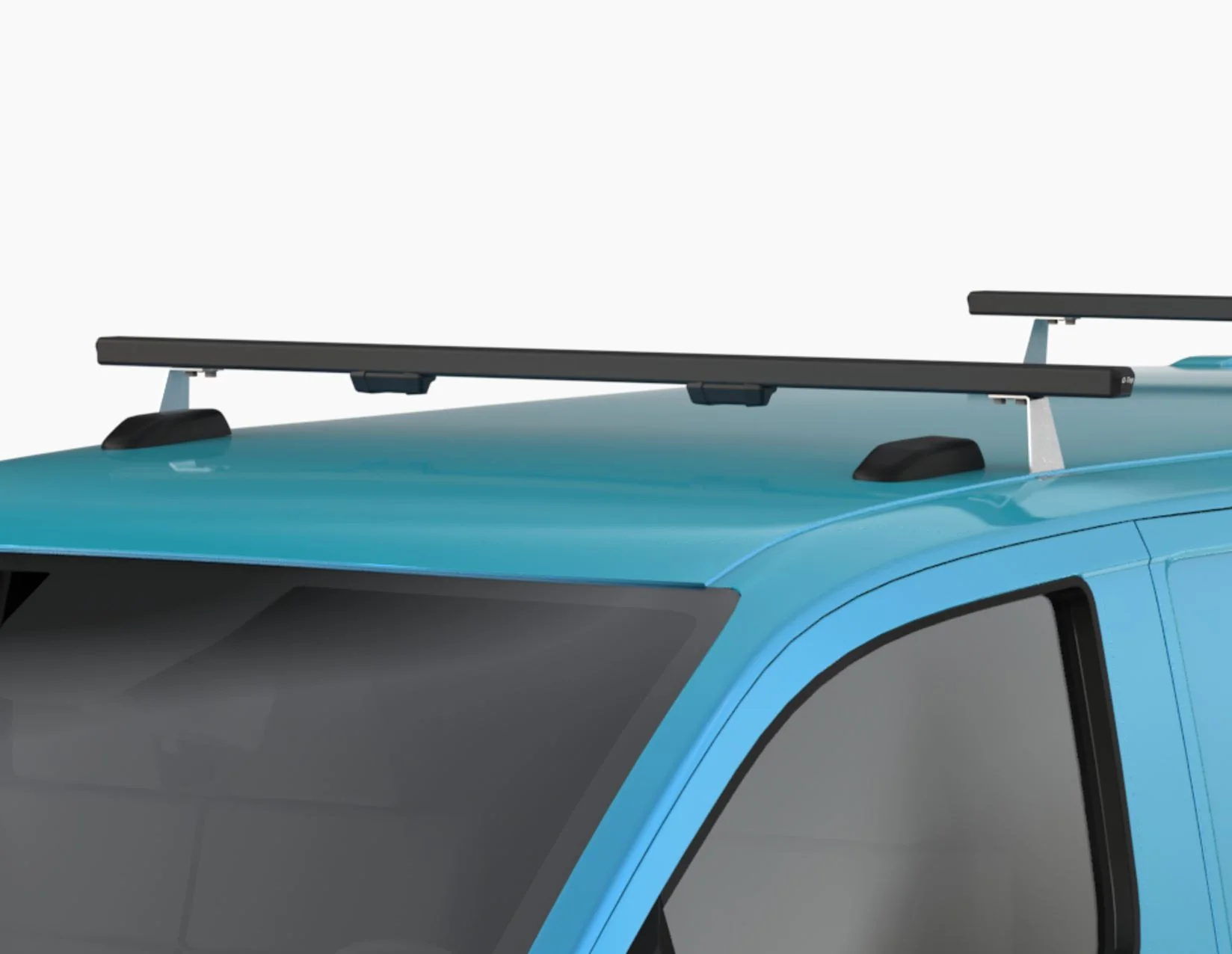 FORD TOURNEO/TRANSIT CUSTOM Q-TOP® (Q-TECH)* ROOF BASE CARRIER WITH SET OF 2 ROOF CROSSBARS - Image 4