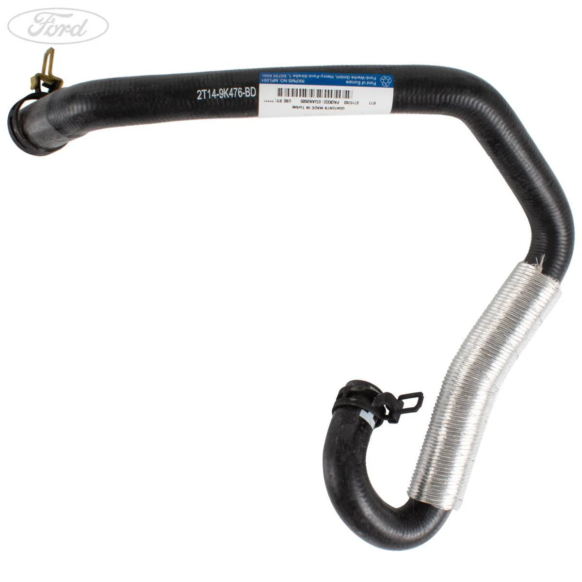 TRANSIT CONNECT DURATORQ EGR COOLANT INLET HOSE 02-06 - Image 3