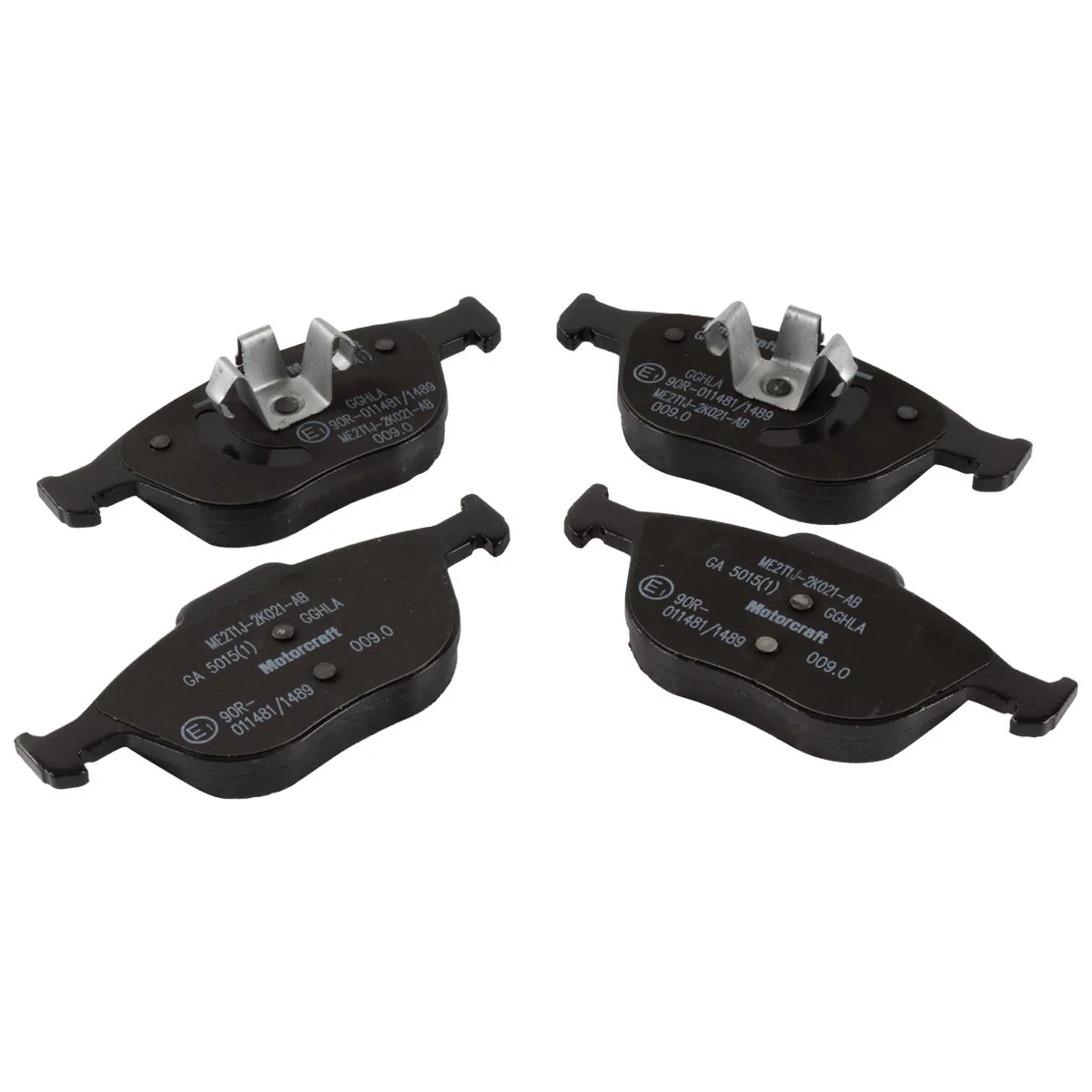 TRANSIT CONNECT MOTORCRAFT FRONT CALIPER BRAKE PAD KIT 2013