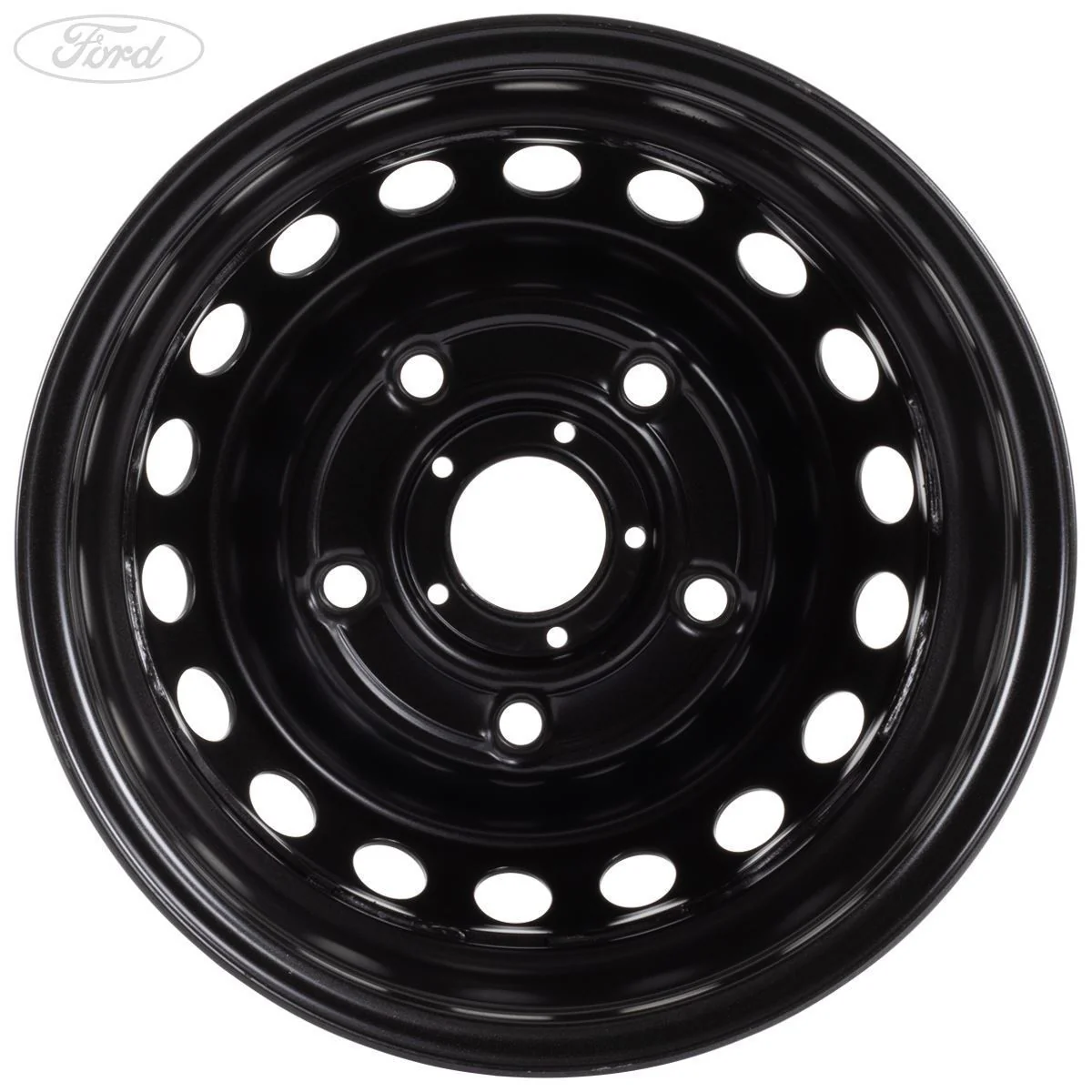 TRANSIT CUSTOM 15" STEEL WHEEL SINGLE SILVER 6.5JX15 - Image 4
