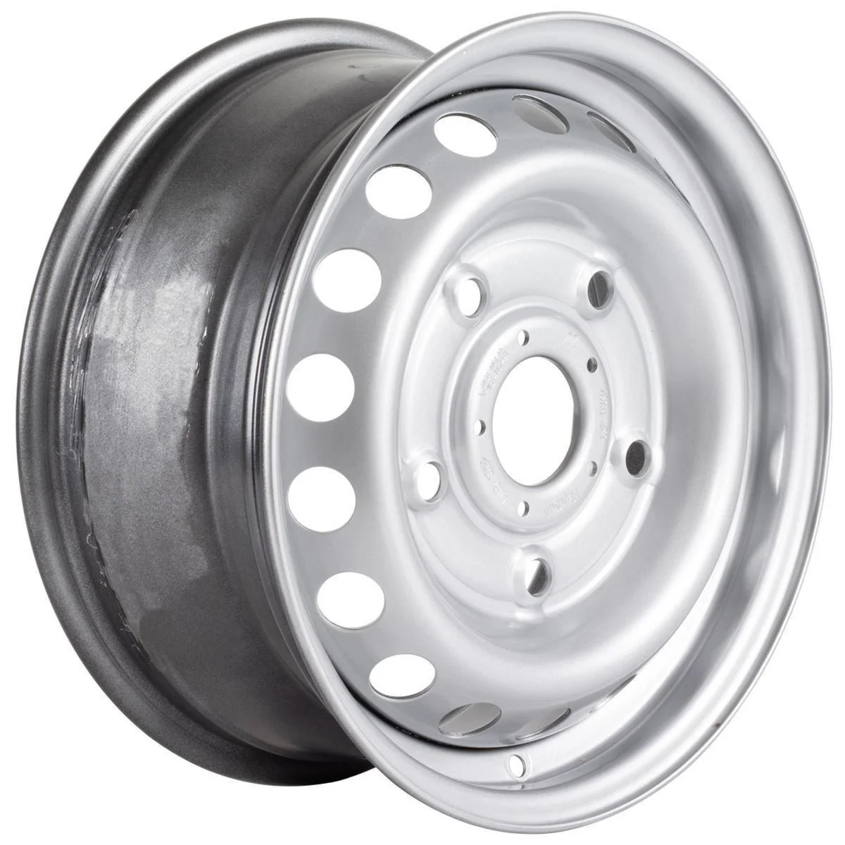 TRANSIT CUSTOM 15" STEEL WHEEL SINGLE SILVER 6.5JX15 - Image 5