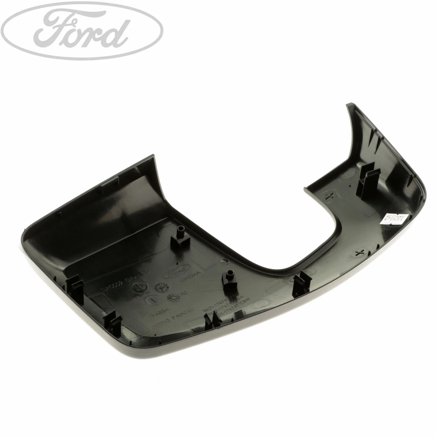 TRANSIT CUSTOM LEFT N/S WING MIRROR COVER TRIM BLACK - Image 4