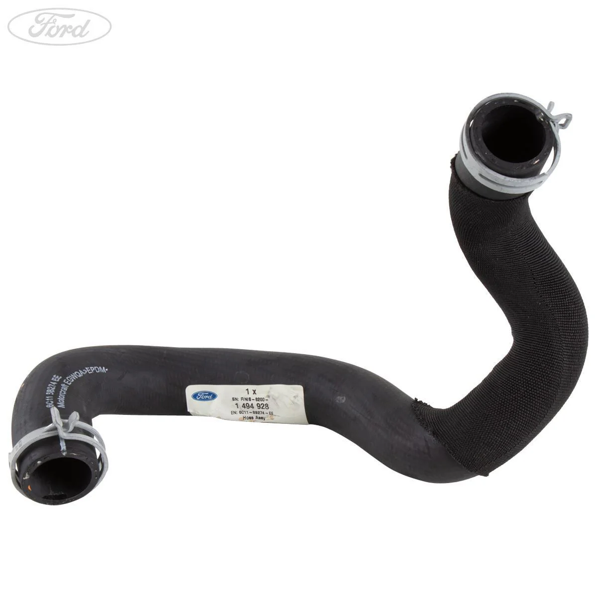 TRANSIT DURATORQ UPPER RADIATOR COOLANT HOSE 06-14 - Image 5