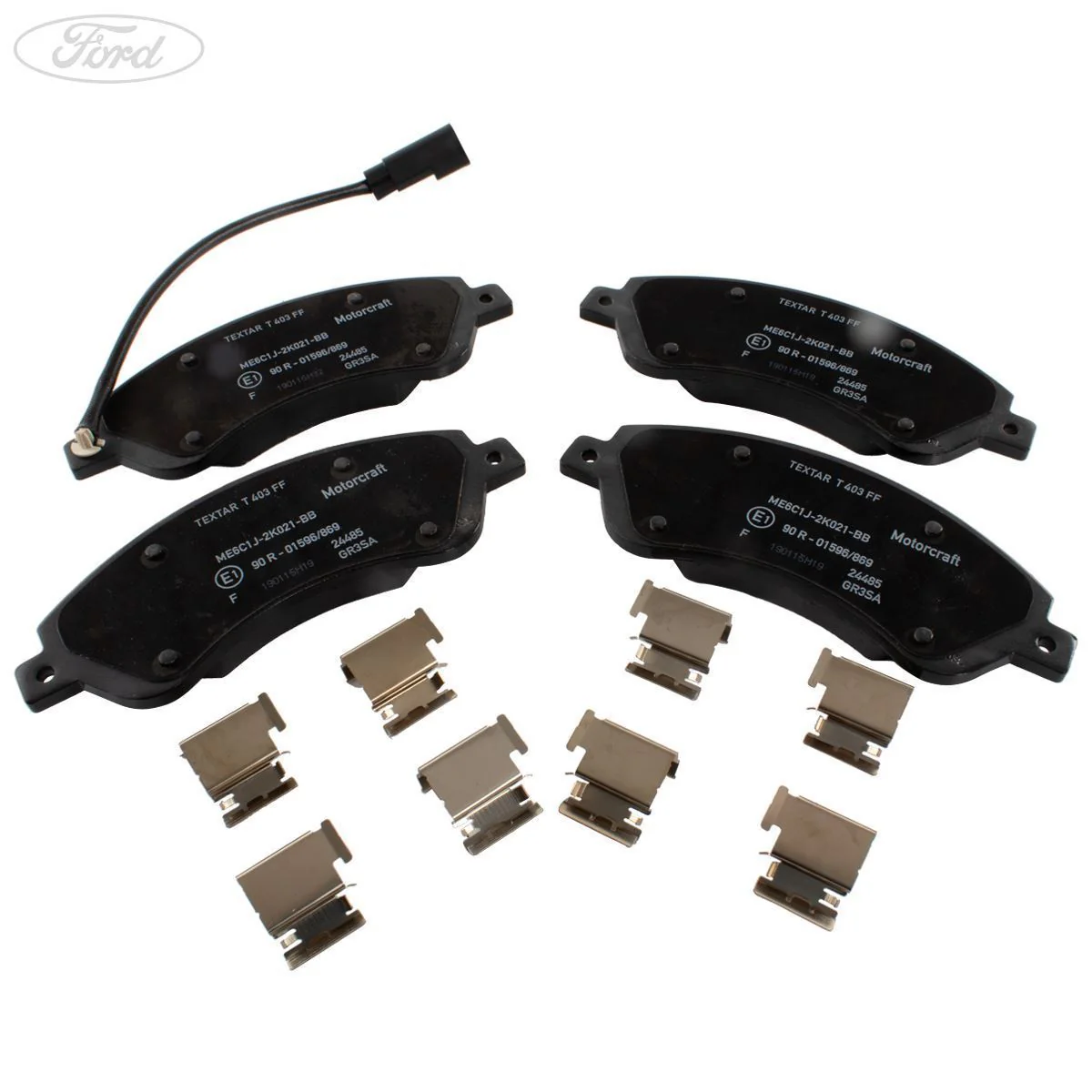 TRANSIT MOTORCRAFT FRONT BRAKE PAD SET TDCI - Image 5