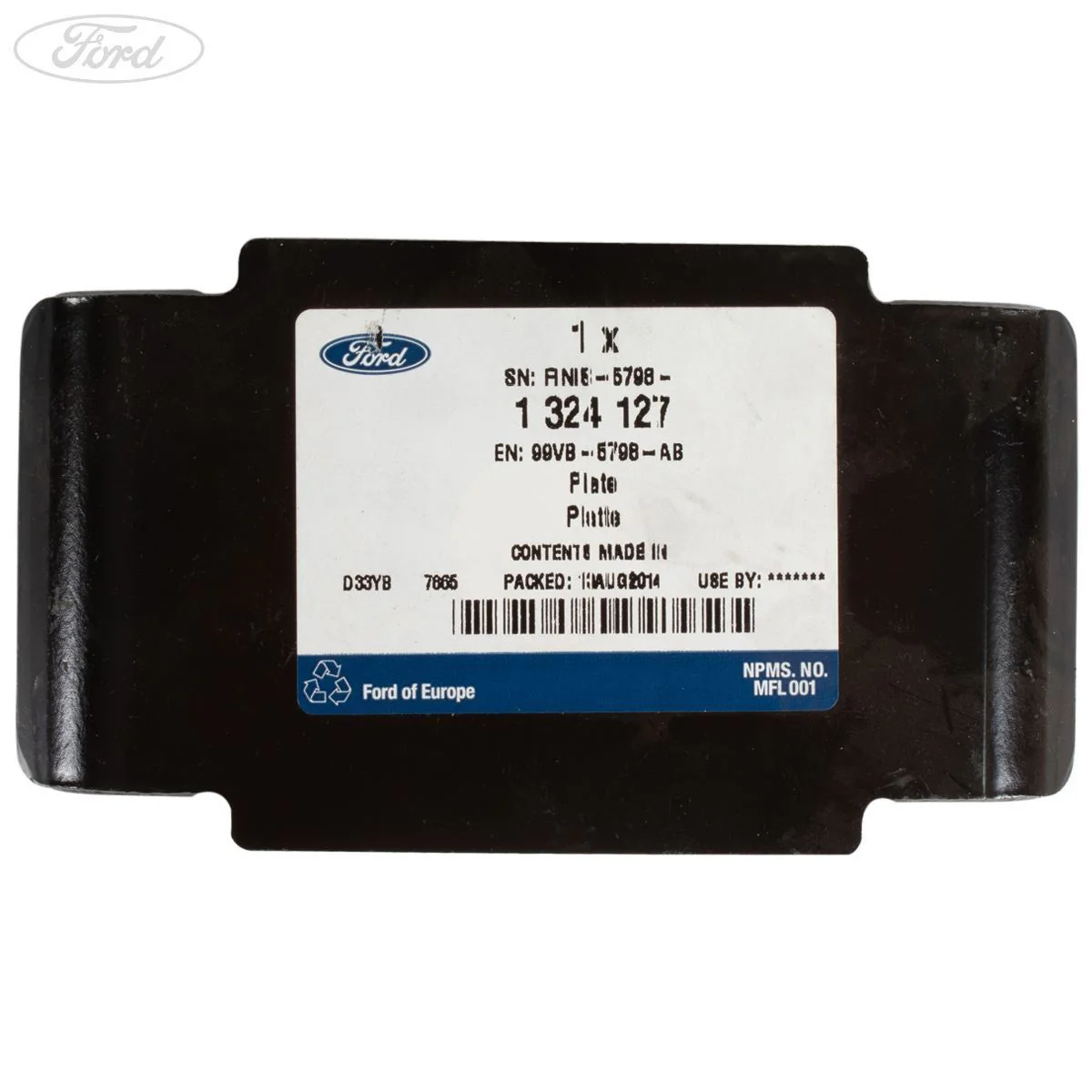 TRANSIT REAR O/S OR N/S SUSPENSION LEAF SPRING PLATE 94-06 - Image 3