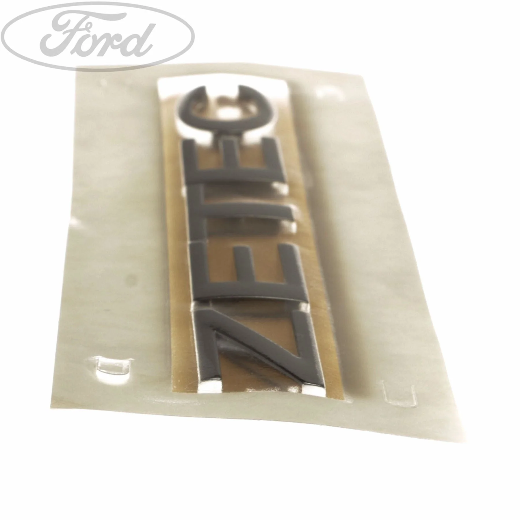 ZETEC TAILGATE NAME PLATE BADGE EMBLEM - Image 3