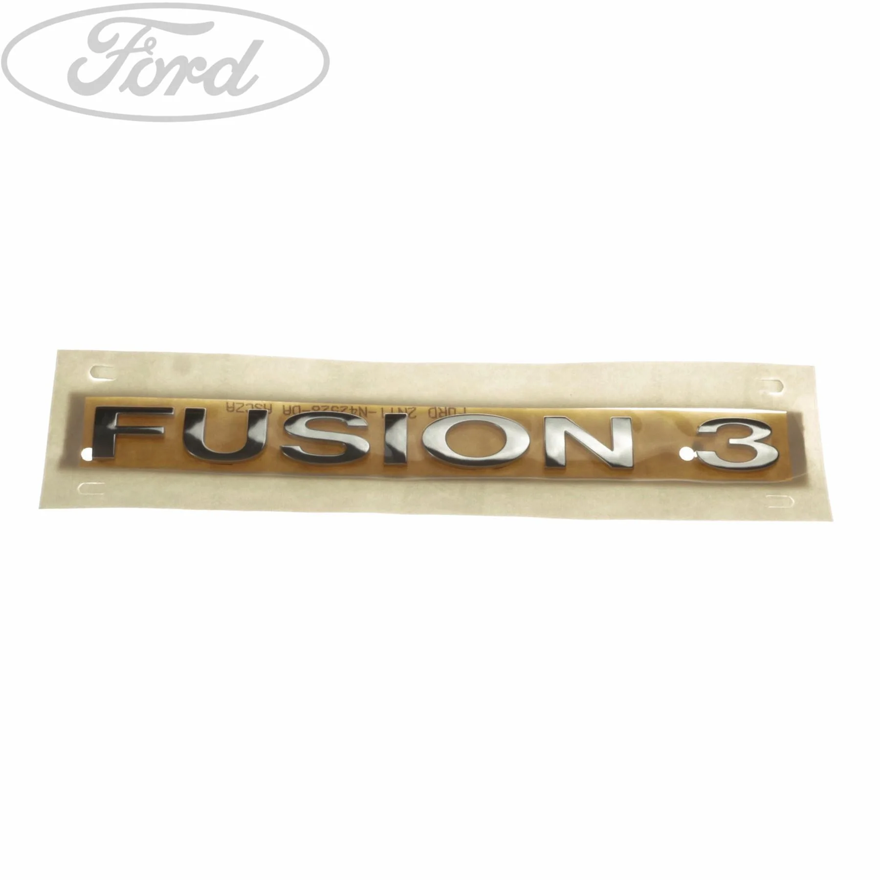 FUSION TAILGATE NAME PLATE BADGE EMBLEM FUSION 3 2002-2012 - Image 2