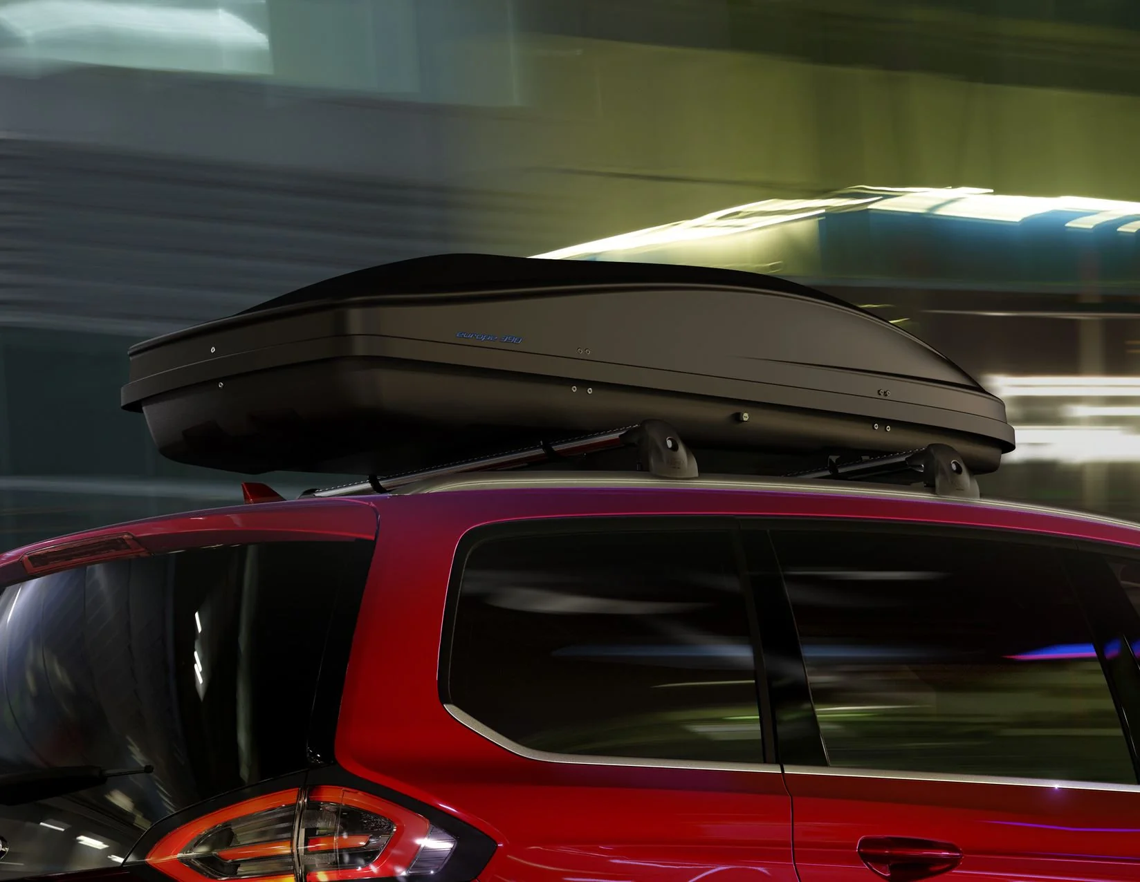G3* MATT BLACK ROOF BOX ELEGANCE EUROPE 390, MATT BLACK - Image 7