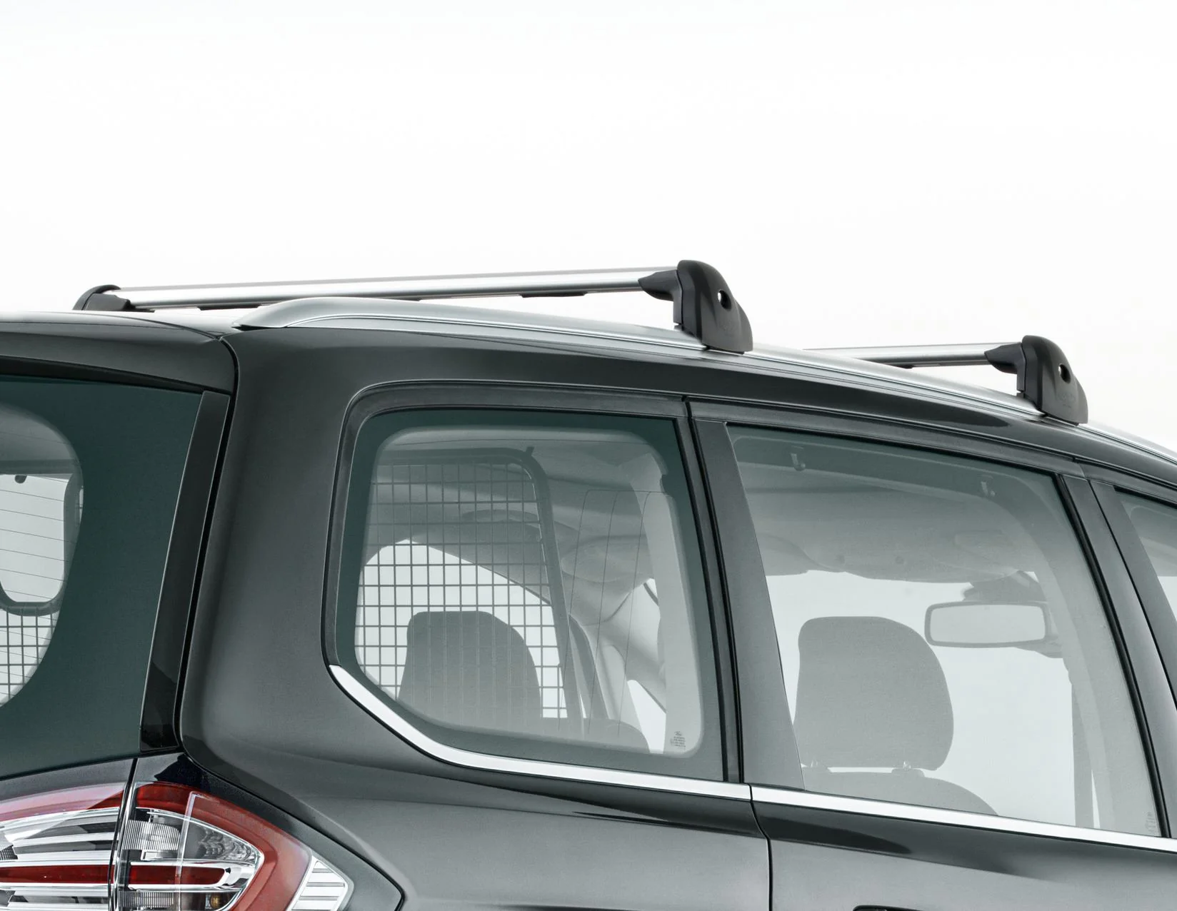 GALAXY ROOF CROSS BARS ALUMINIUM LOCKABLE FOR CLOSED RAILS SILVER FINISH 2015-2023 1854174 - Image 3