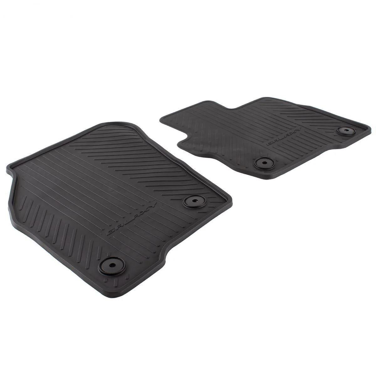 GALAXY S-MAX FRONT RUBBER CONTOUR CAR FLOOR MATS 2017- - Image 2