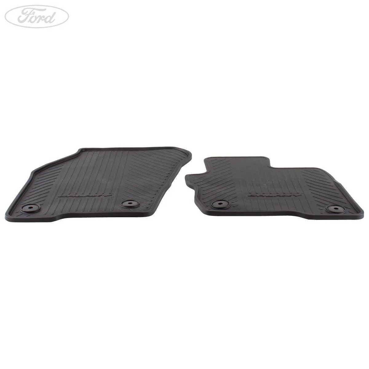 GALAXY S-MAX FRONT RUBBER CONTOUR CAR FLOOR MATS 2017- - Image 4