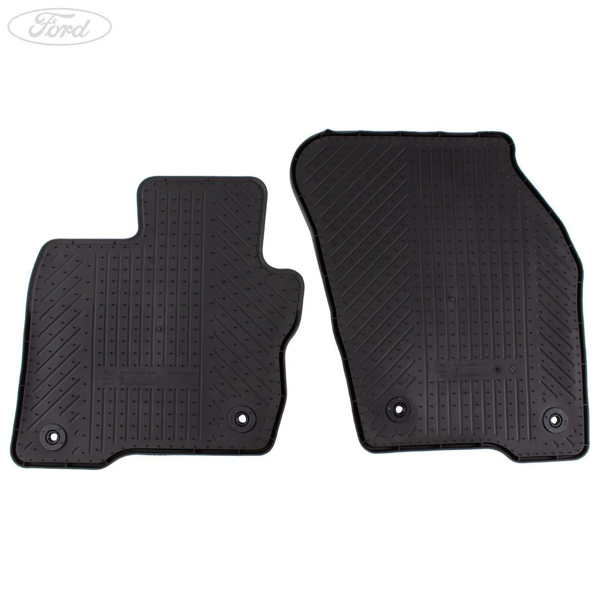 GALAXY S-MAX FRONT RUBBER CONTOUR CAR FLOOR MATS 2017- - Image 5