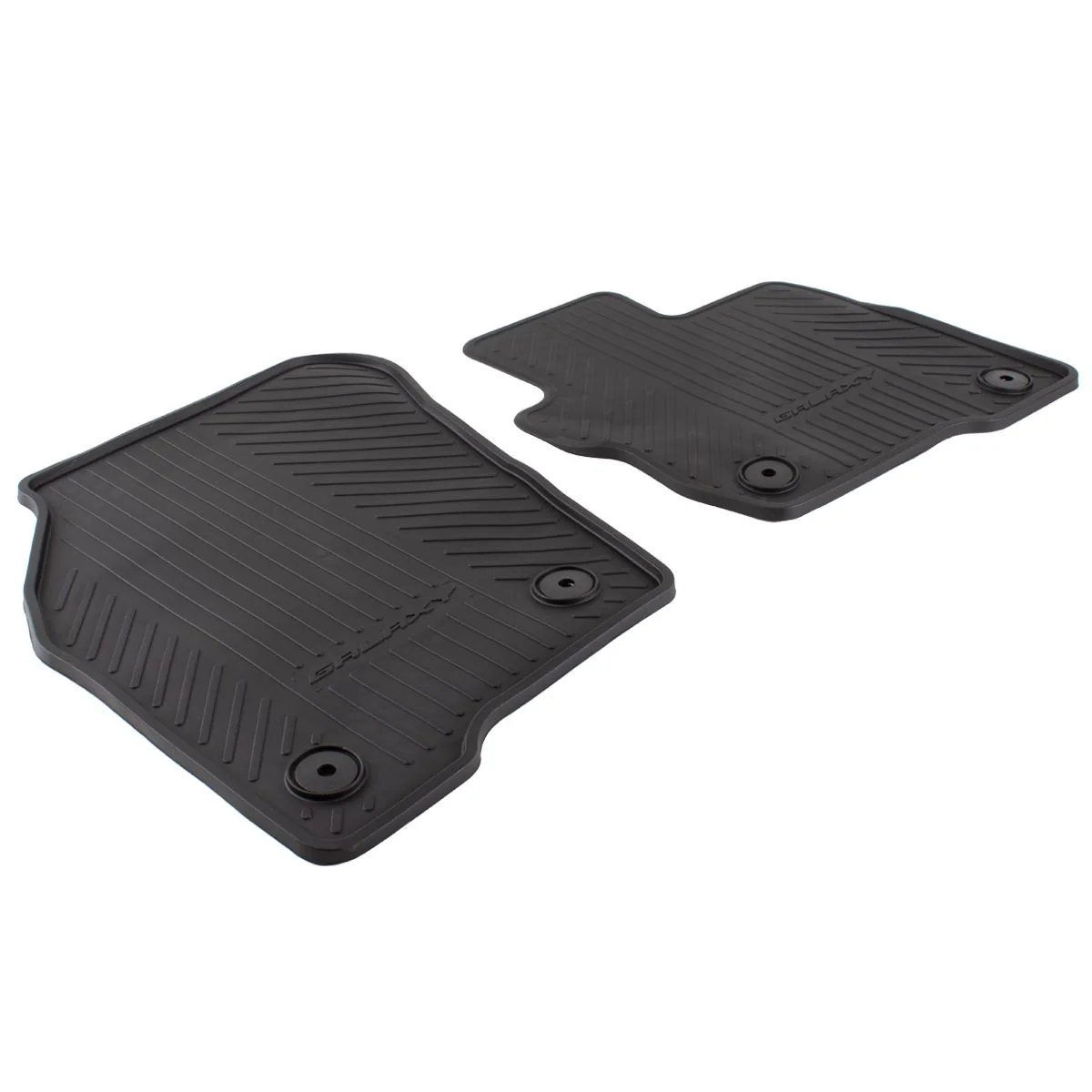 GALAXY S-MAX FRONT RUBBER CONTOUR CAR FLOOR MATS 2017- - Image 6