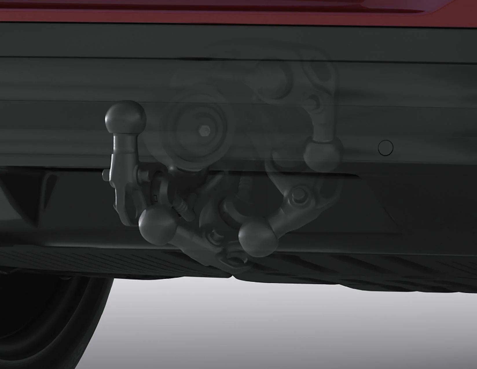 ALL-ELECTRIC CAPRI/ALL-ELECTRIC EXPLORER RETRACTABLE TOW BAR INCLUDING ELECTRICAL KIT