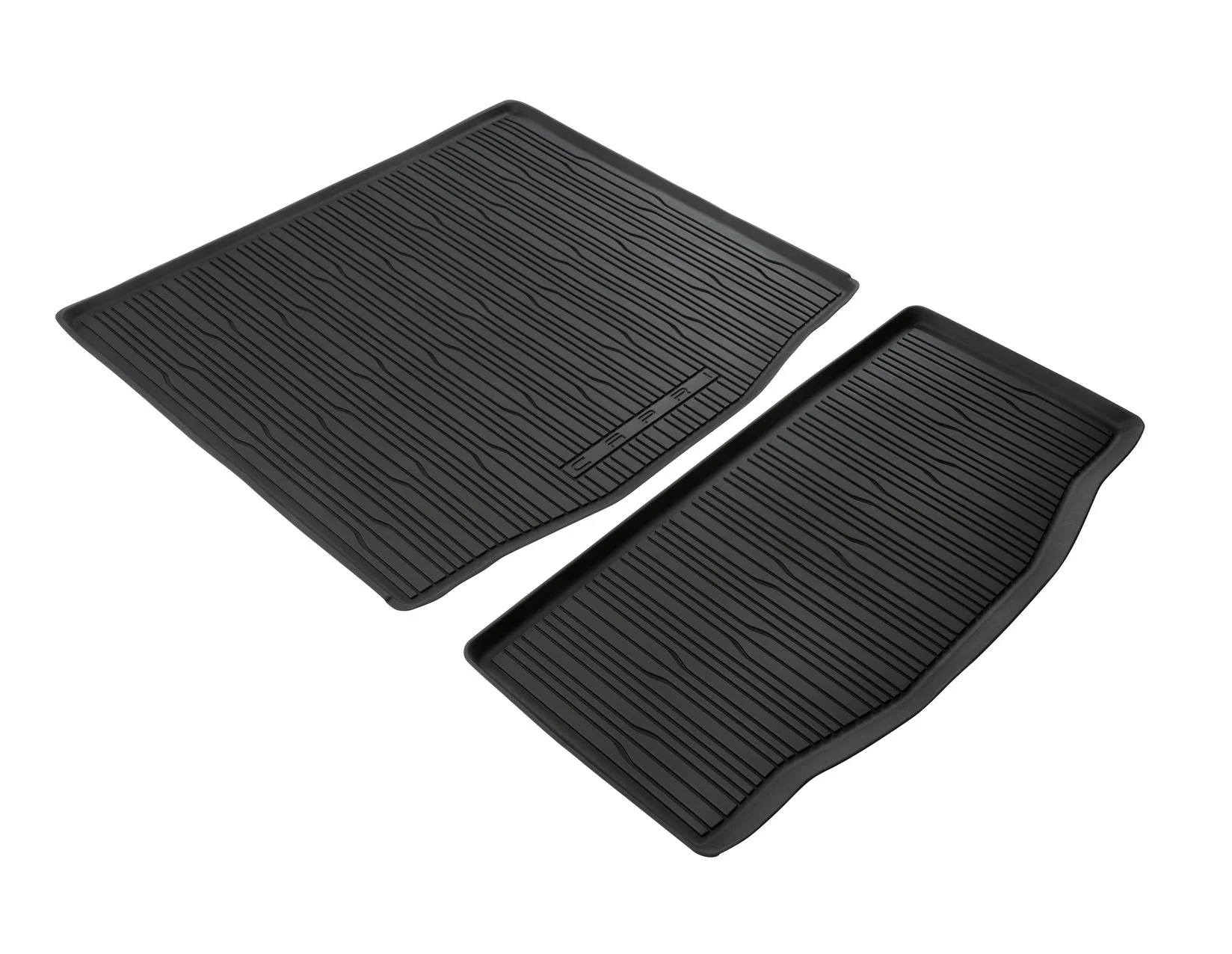 ALL-ELECTRIC CAPRI RUBBER BOOT FLOOR LOAD COMPARTMENT MAT LOWER FLOOR LINER ALL-WEATHER TRAY WITH LOGO 2024-ONWARDS - Image 2