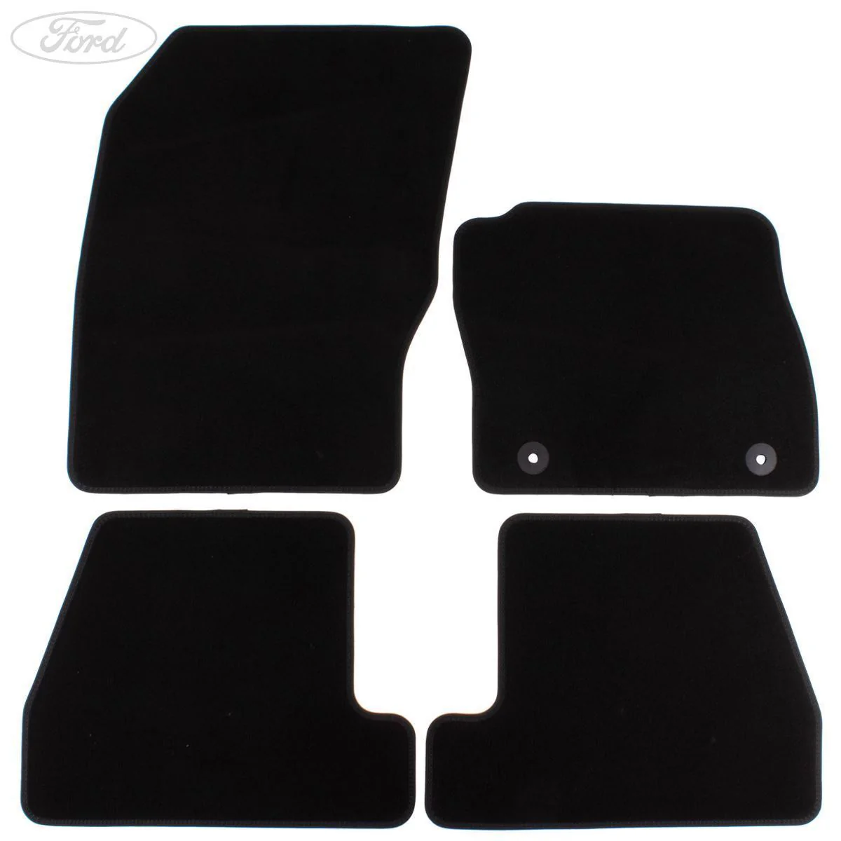 FOCUS ST FRONT & REAR FLOOR MATS VELOUR NO LOGO 2014-15 - Image 10
