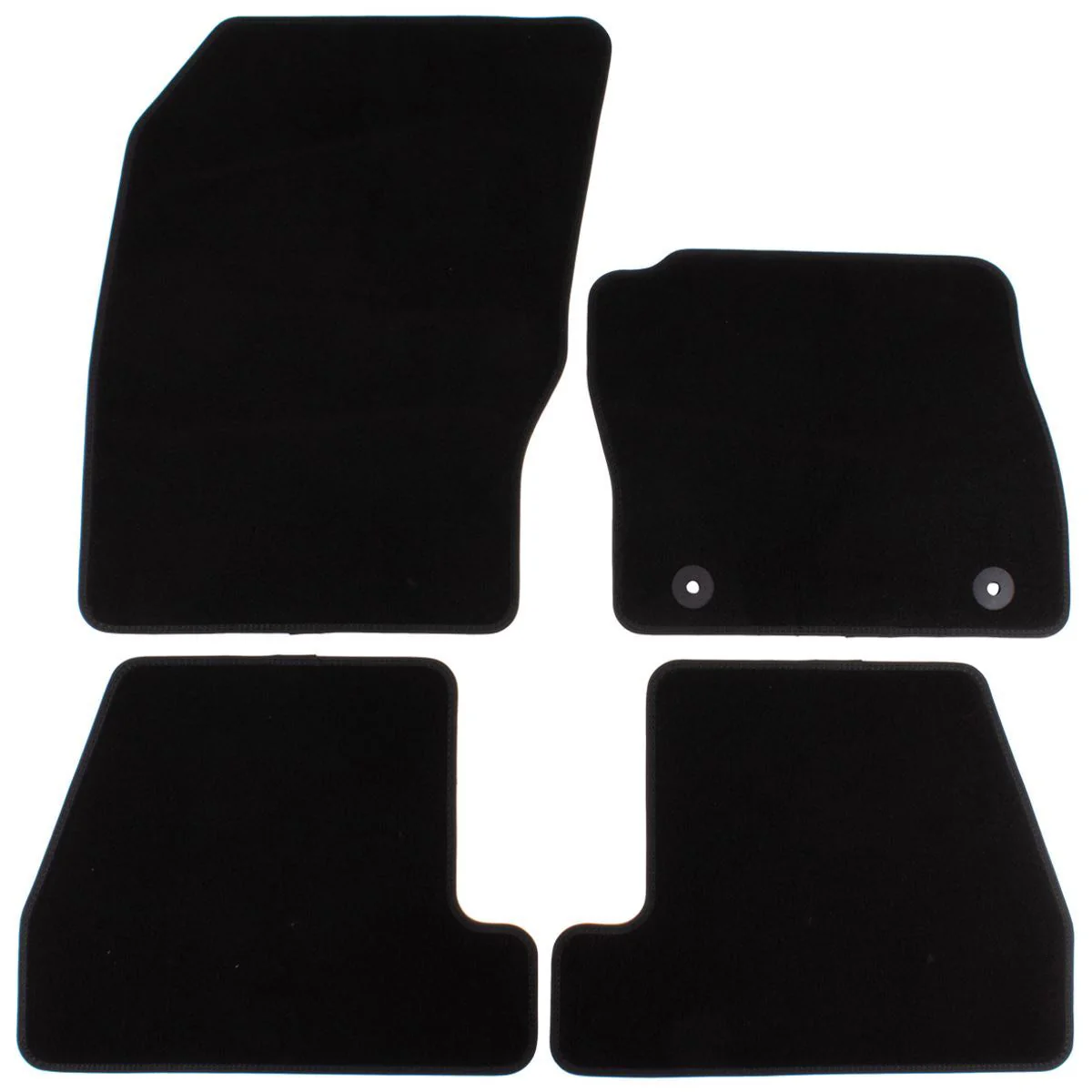 FOCUS ST FRONT & REAR FLOOR MATS VELOUR NO LOGO 2014-15 - Image 11