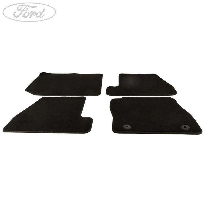 FOCUS ST FRONT & REAR FLOOR MATS VELOUR NO LOGO 2014-15 - Image 5