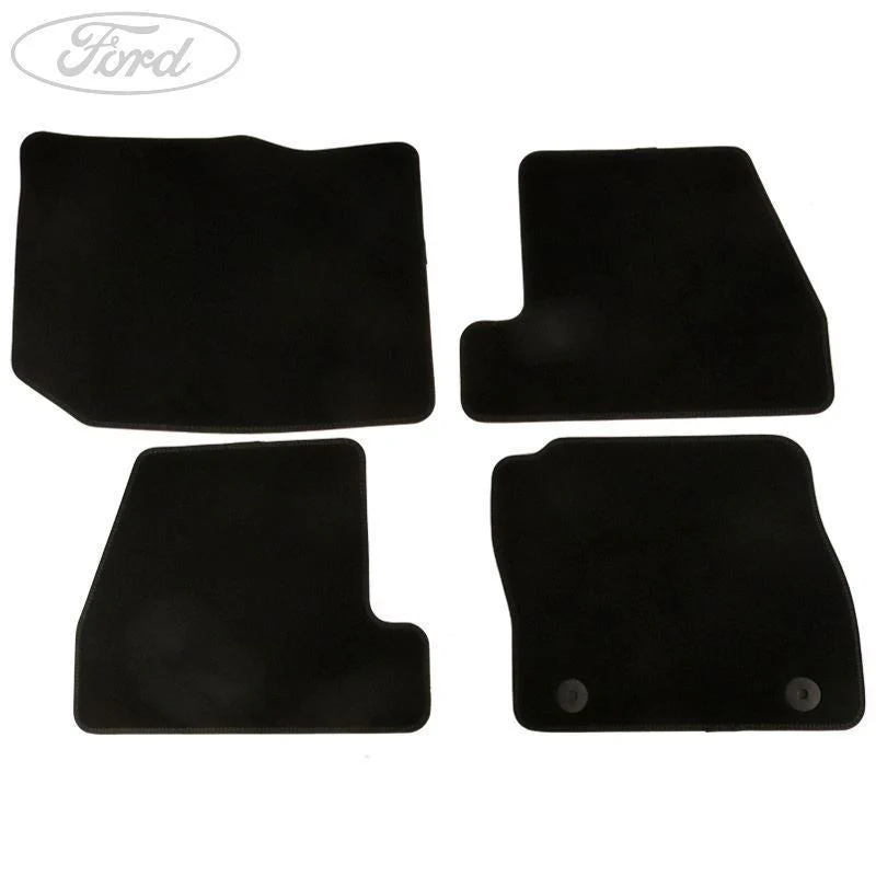 FOCUS ST FRONT & REAR FLOOR MATS VELOUR NO LOGO 2014-15 - Image 8