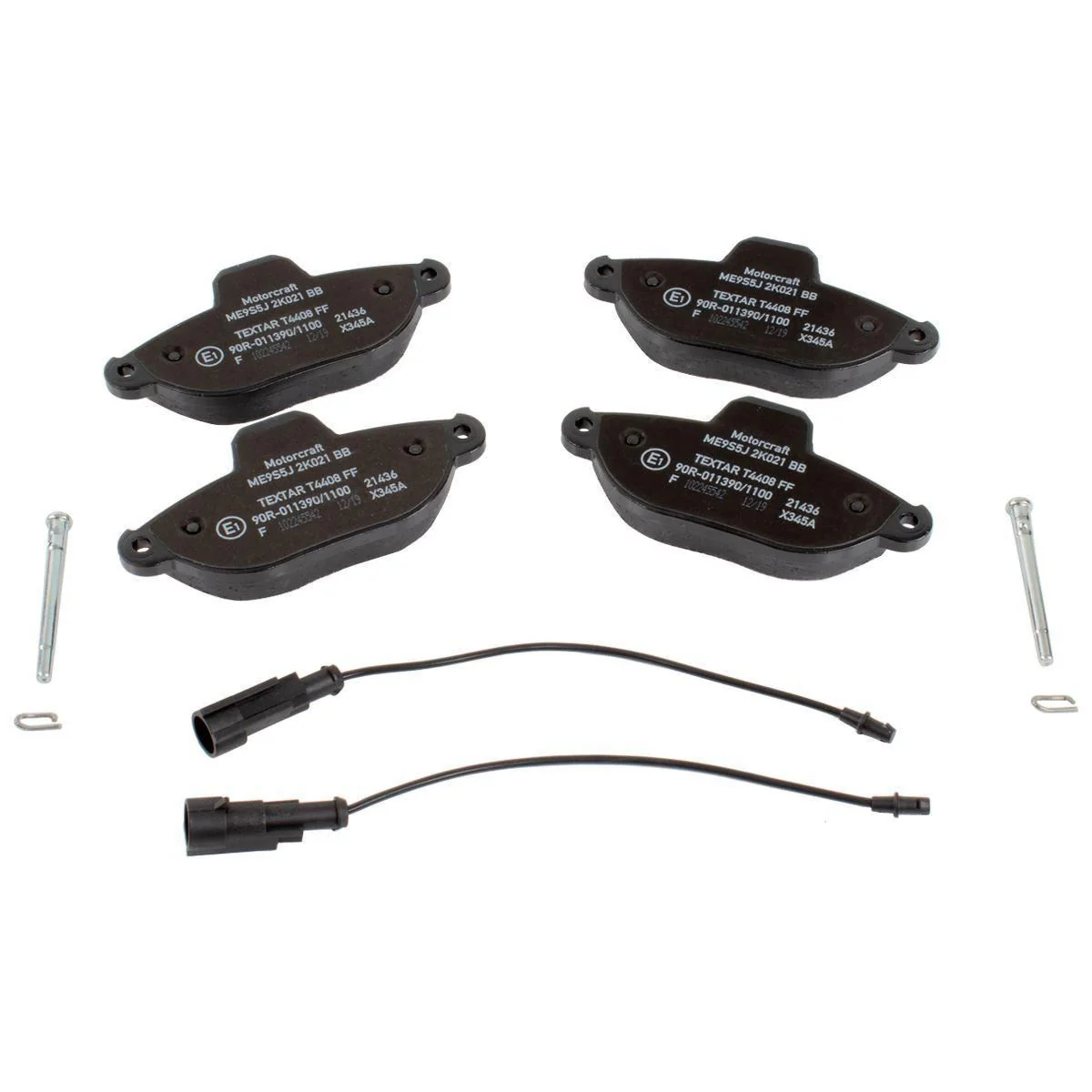 KA 1.2 MPI Motorcraft Front Brake Pads Set 2009-2016